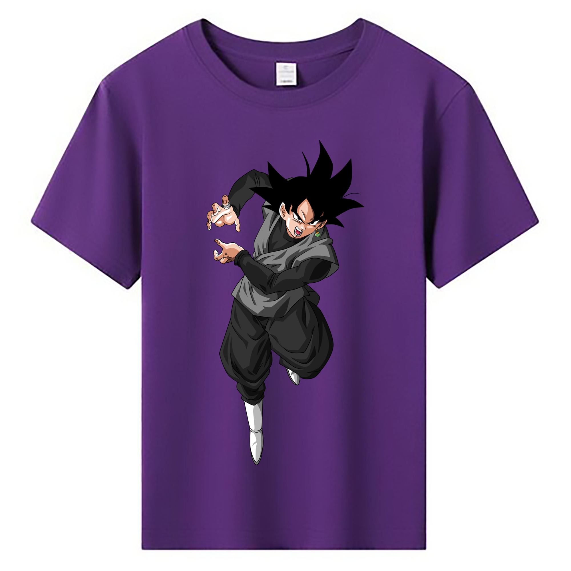 （画像用） ドラゴンボール ベジータ四世（Bejīta Yonsei）DRAGON BALL Vegeta IV 綿100％キッズTシャツ（フロントプリント）