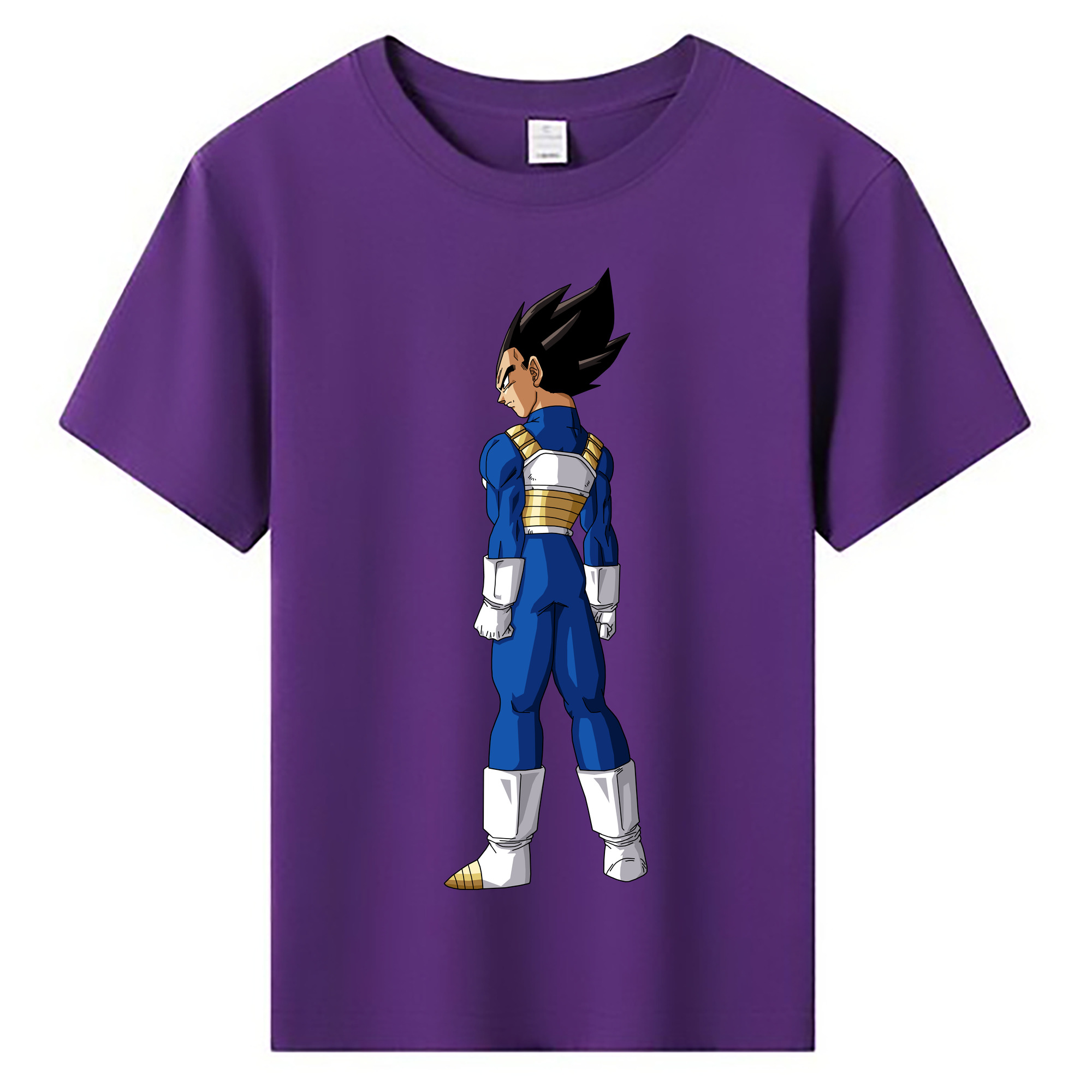 （画像用） ドラゴンボール ベジータ四世（Bejīta Yonsei）DRAGON BALL Vegeta IV 綿100％キッズTシャツ（フロントプリント）
