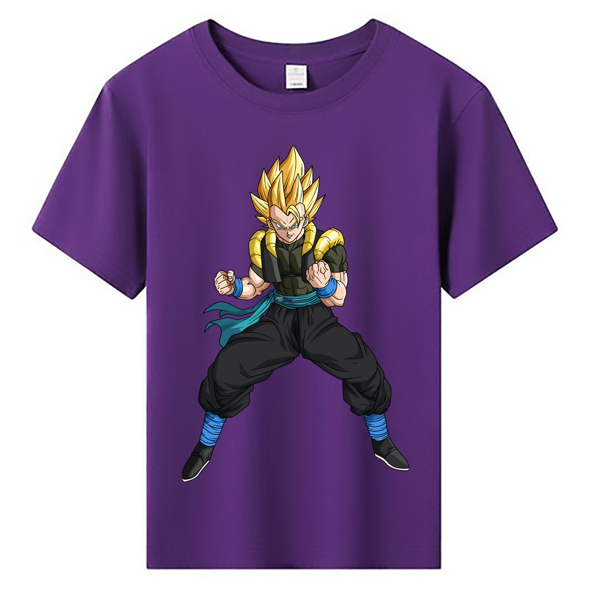 （画像用） ドラゴンボール ベジータ四世（Bejīta Yonsei）DRAGON BALL Vegeta IV 綿100％キッズTシャツ（フロントプリント）