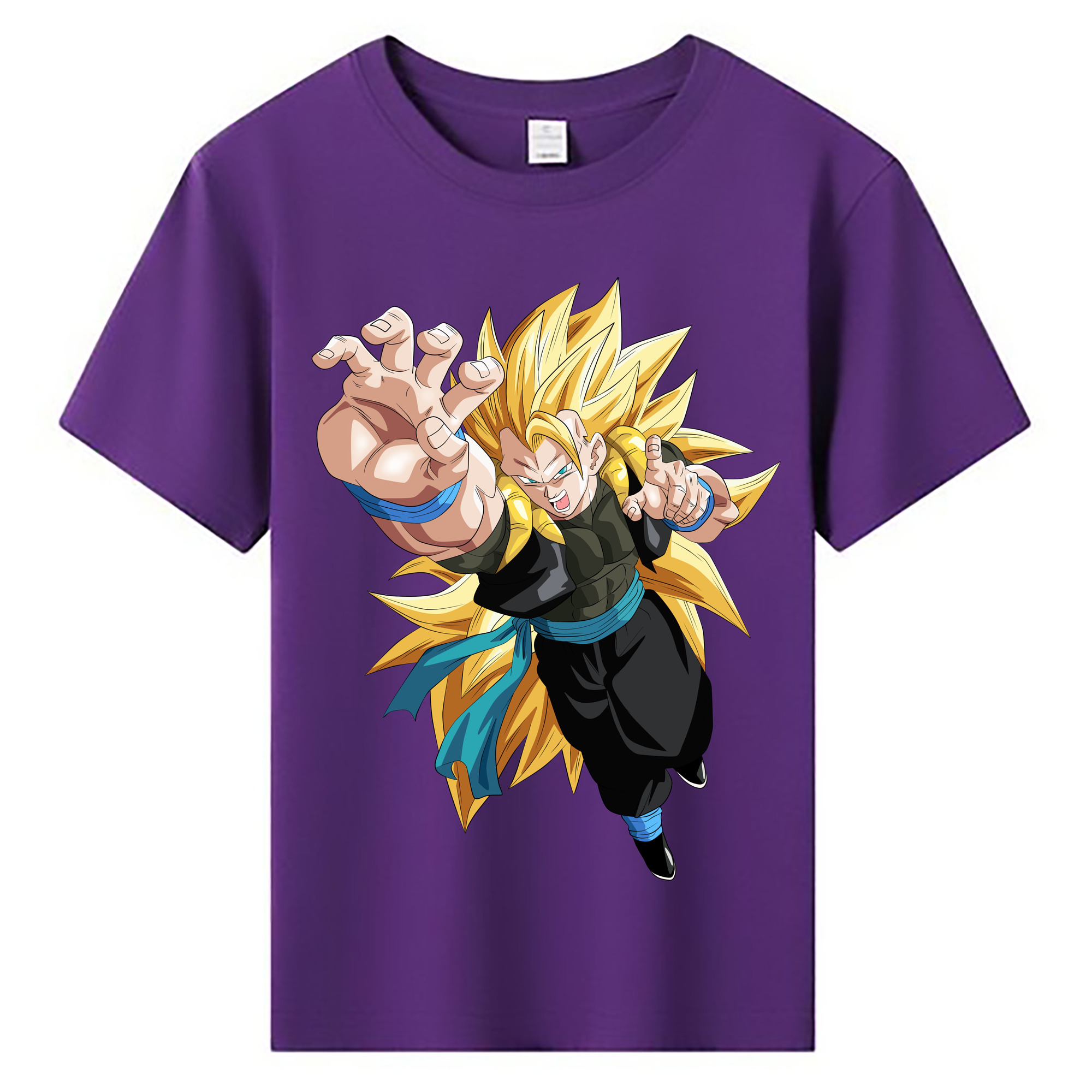 （画像用） ドラゴンボール ベジータ四世（Bejīta Yonsei）DRAGON BALL Vegeta IV 綿100％キッズTシャツ（フロントプリント）