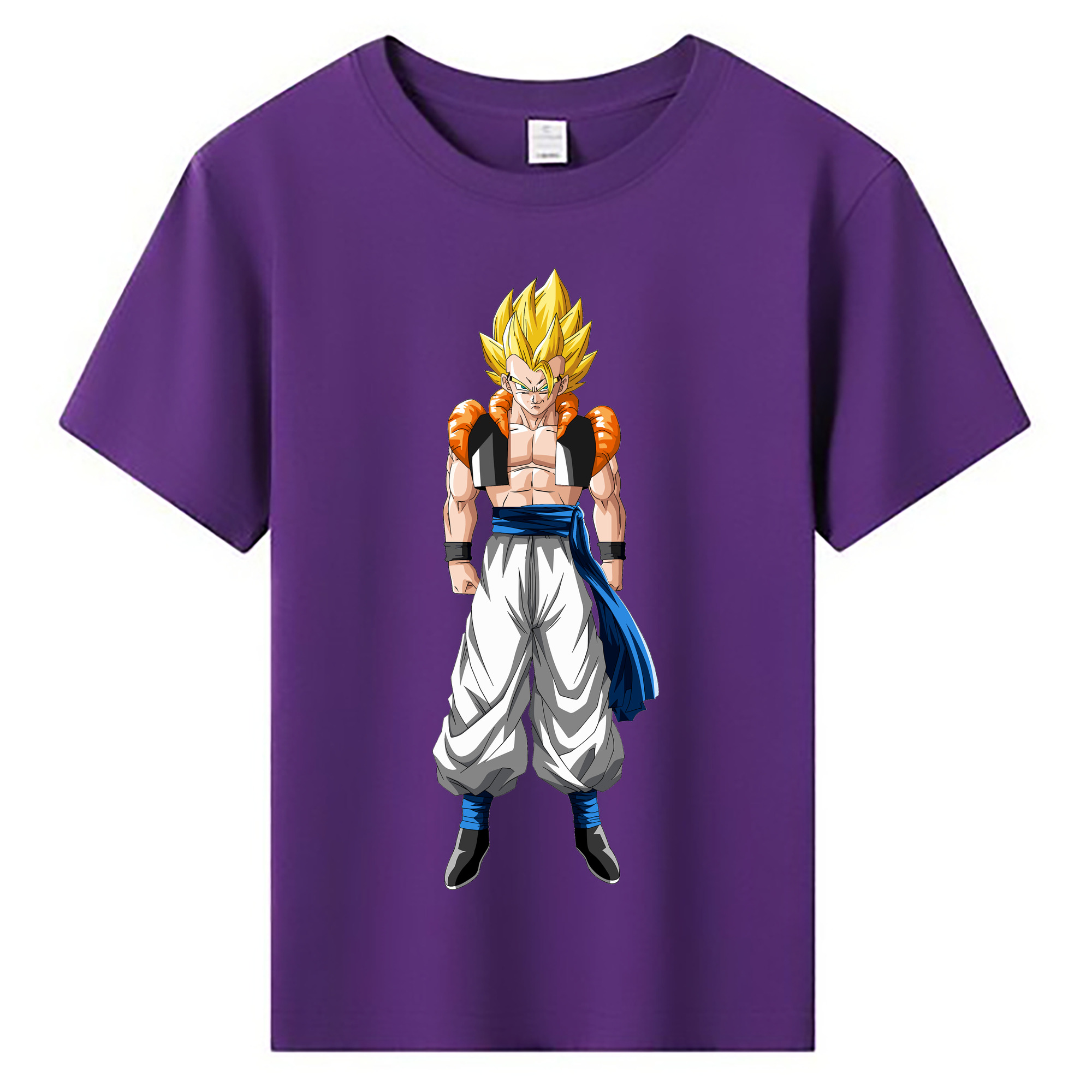 （画像用） ドラゴンボール ベジータ四世（Bejīta Yonsei）DRAGON BALL Vegeta IV 綿100％キッズTシャツ（フロントプリント）