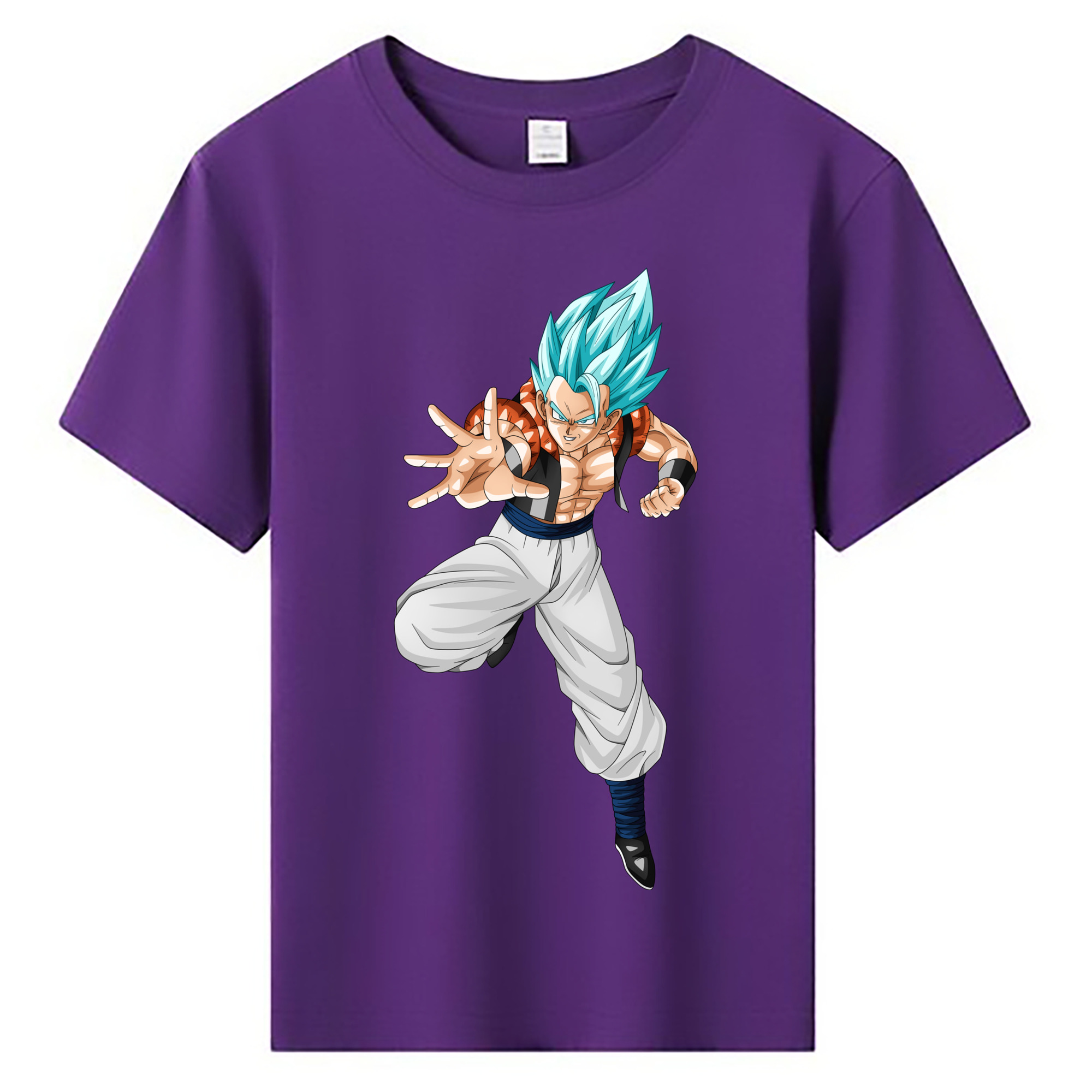ドラゴンボール ベジータ四世（Bejīta Yonsei）DRAGON BALL Vegeta IV 綿100％キッズTシャツ（フロントプリント）