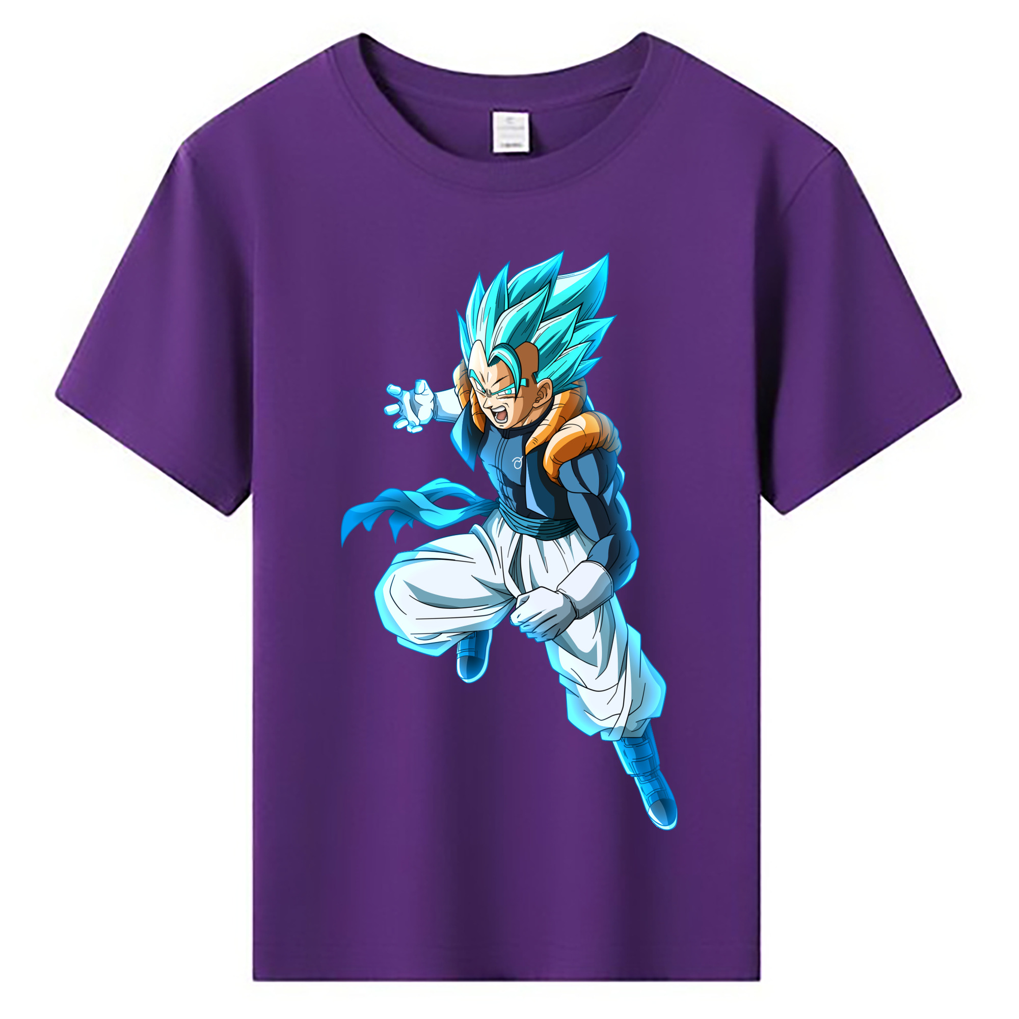 （画像用） ドラゴンボール ベジータ四世（Bejīta Yonsei）DRAGON BALL Vegeta IV 綿100％キッズTシャツ（フロントプリント）