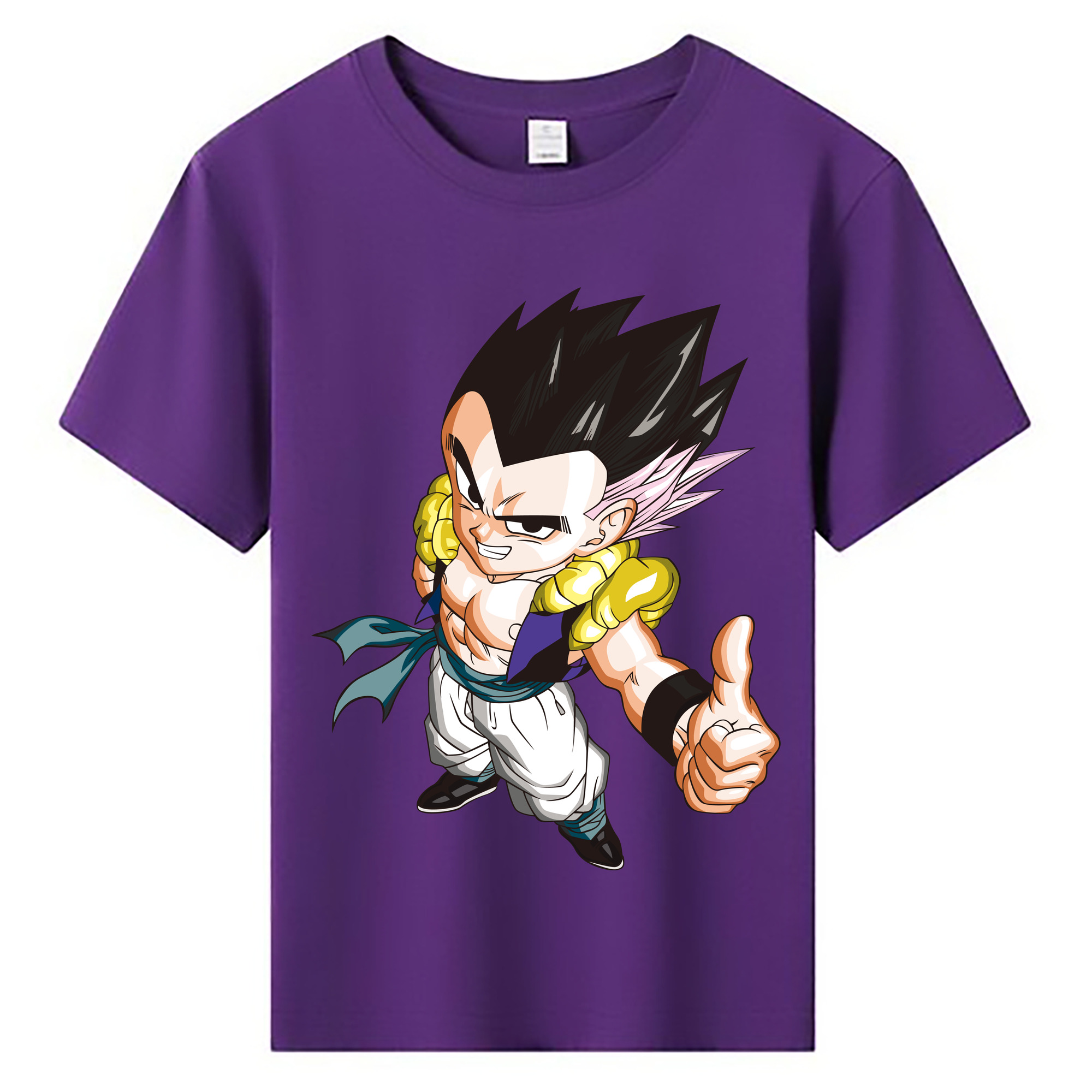 （画像用） ドラゴンボール ベジータ四世（Bejīta Yonsei）DRAGON BALL Vegeta IV 綿100％キッズTシャツ（フロントプリント）