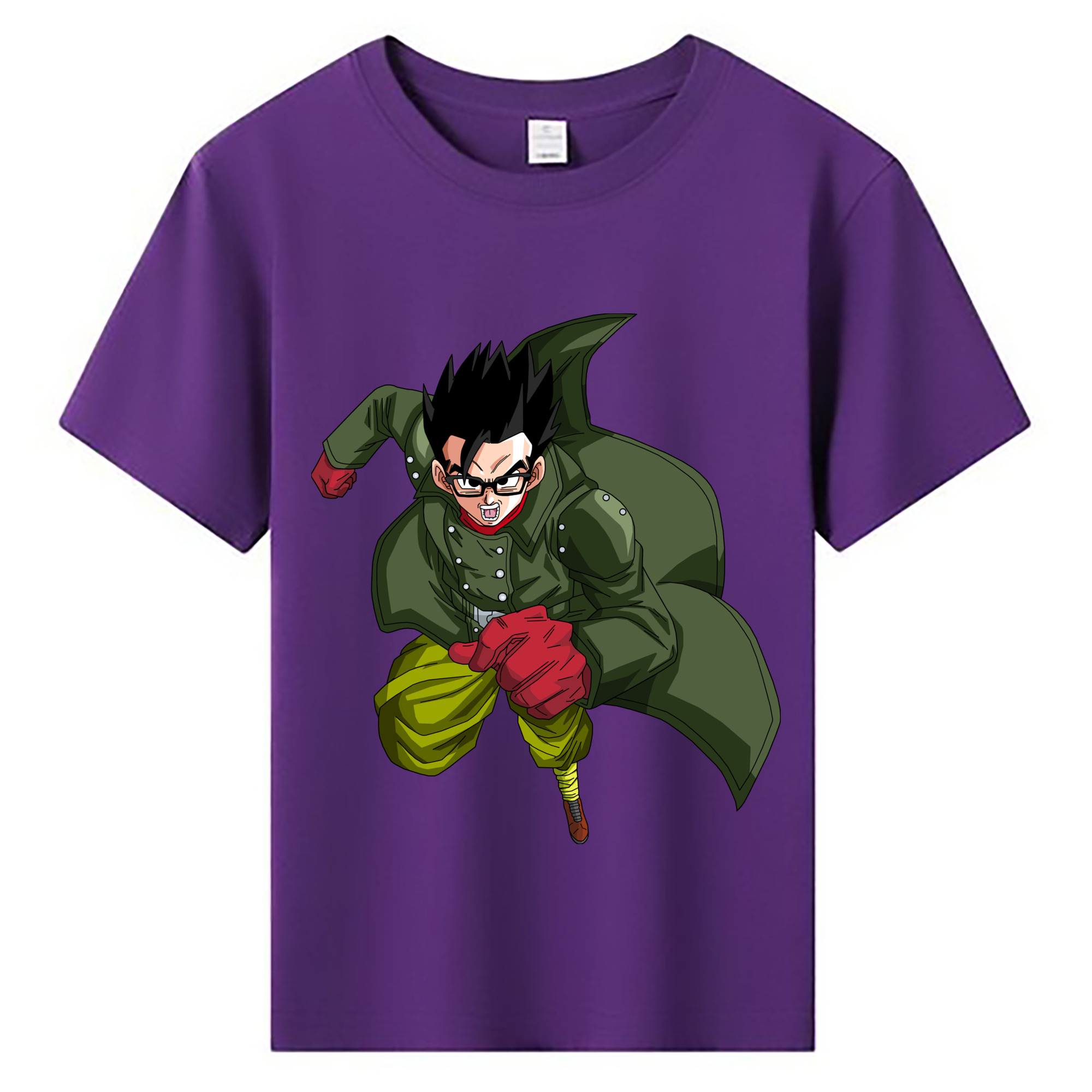 （画像用） ドラゴンボール 孫 悟飯（そんごはん）DRAGON BALL Son Gohan 綿100％キッズTシャツ（フロントプリント）