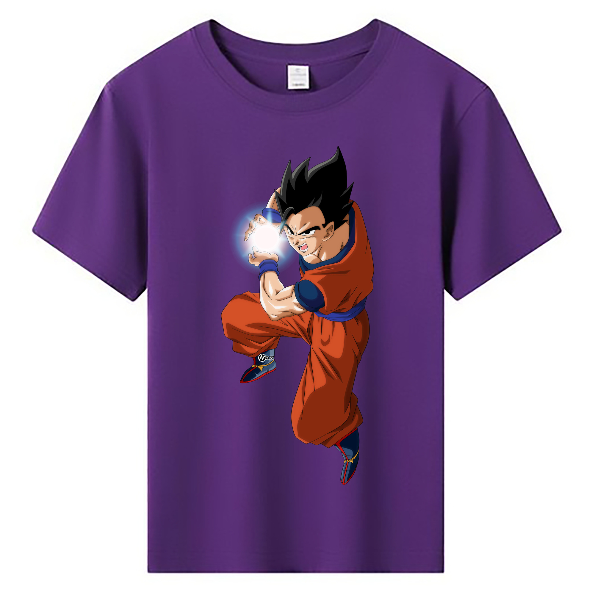 （画像用） ドラゴンボール 孫 悟飯（そんごはん）DRAGON BALL Son Gohan 綿100％キッズTシャツ（フロントプリント）