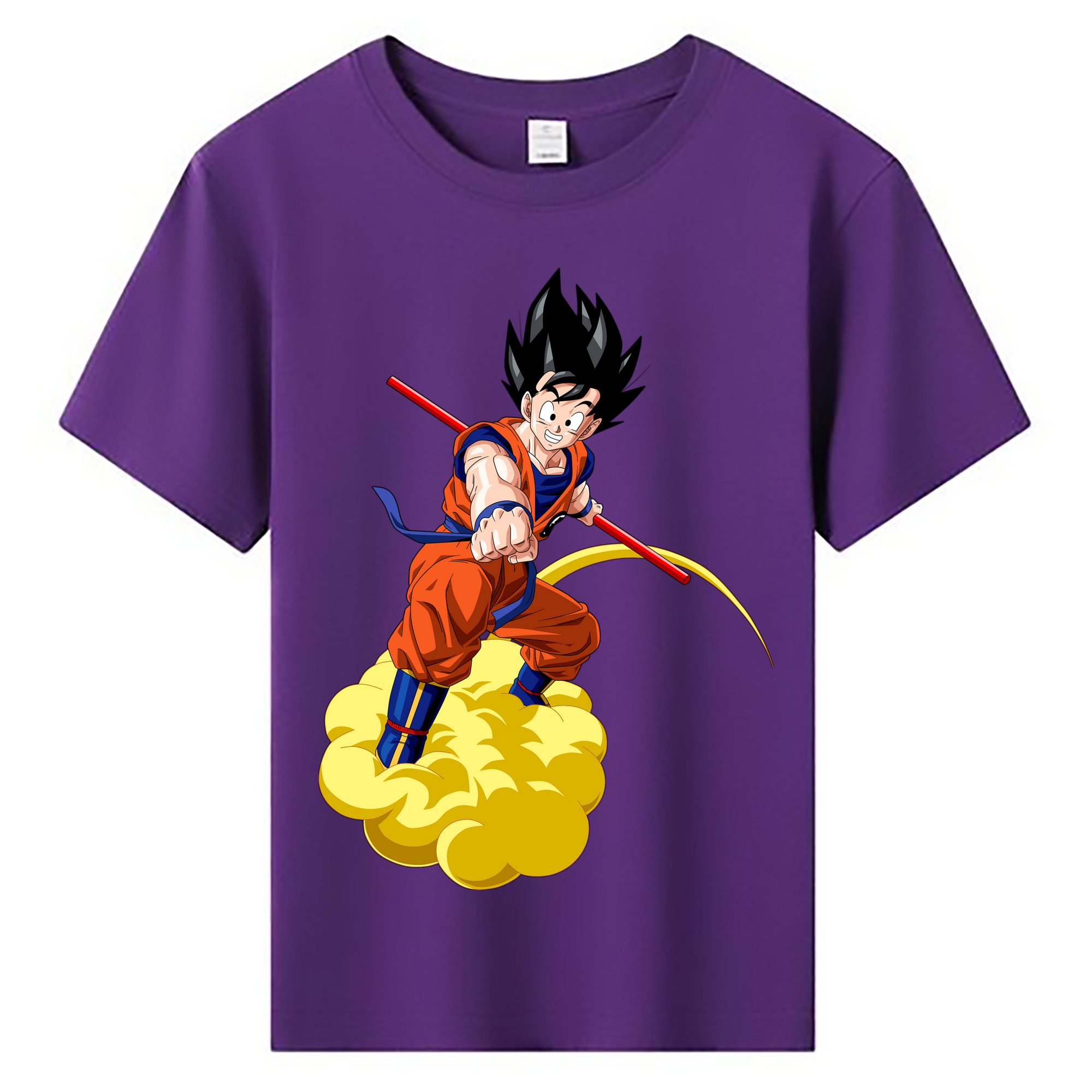 （画像用） ドラゴンボール 孫 悟飯（そんごはん）DRAGON BALL Son Gohan 綿100％キッズTシャツ（フロントプリント）