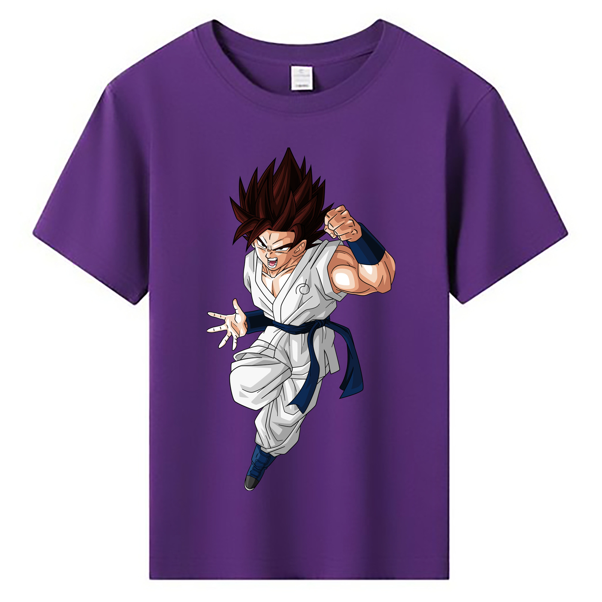 （画像用） ドラゴンボール 孫 悟飯（そんごはん）DRAGON BALL Son Gohan 綿100％キッズTシャツ（フロントプリント）