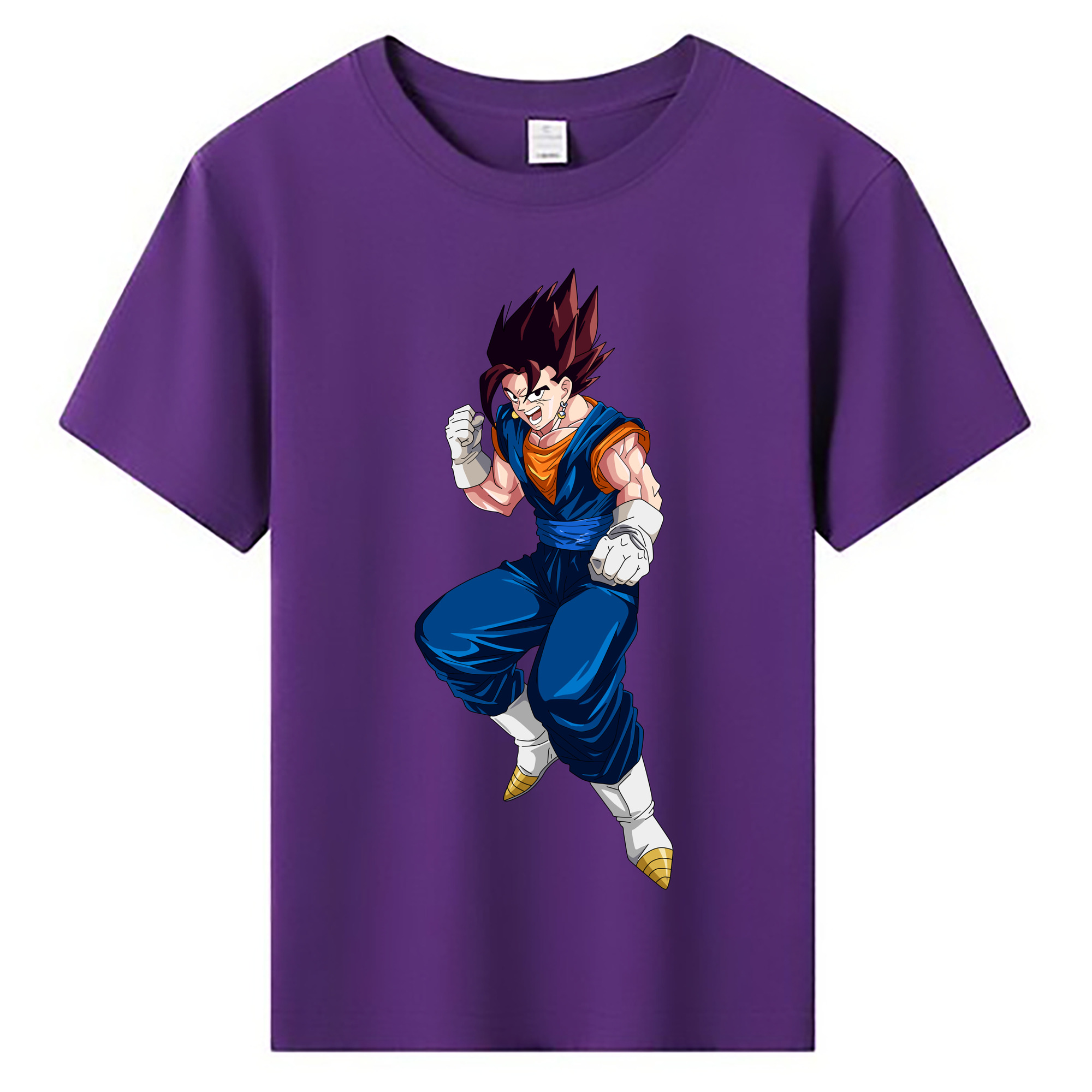 （画像用） ドラゴンボール 孫 悟飯（そんごはん）DRAGON BALL Son Gohan 綿100％キッズTシャツ（フロントプリント）