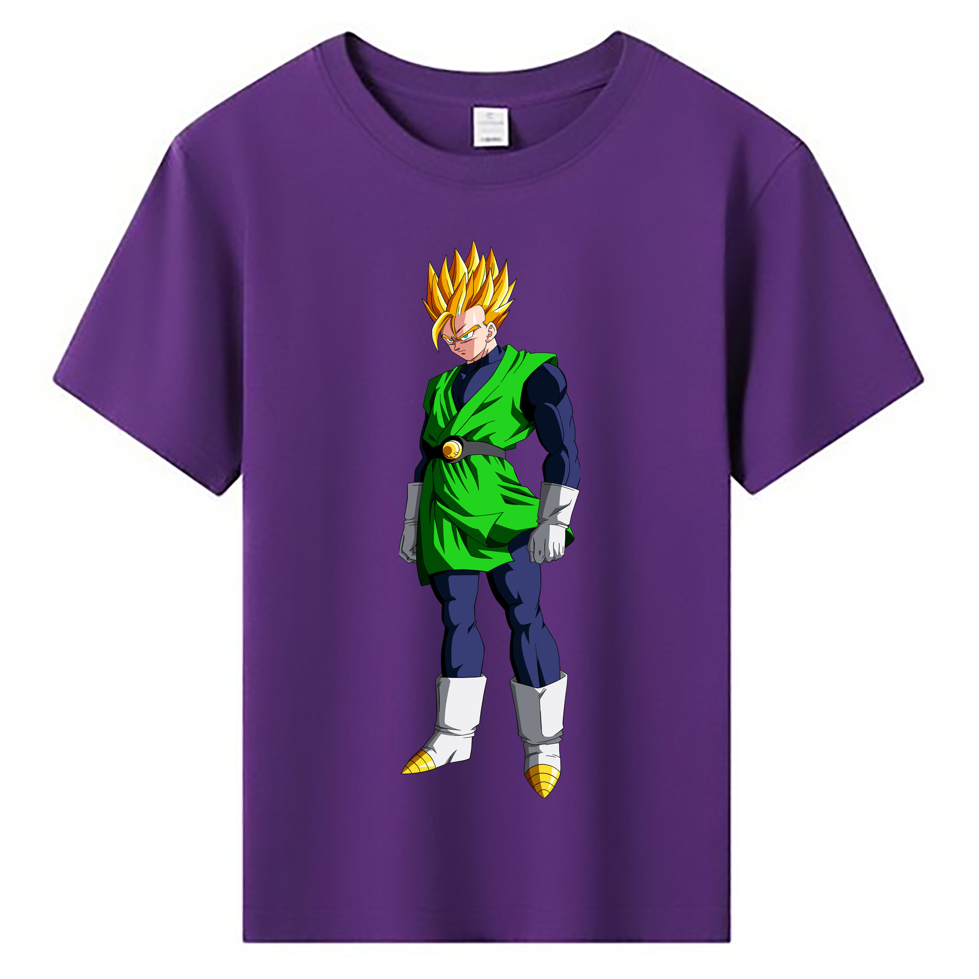 （画像用） ドラゴンボール 孫 悟飯（そんごはん）DRAGON BALL Son Gohan 綿100％キッズTシャツ（フロントプリント）