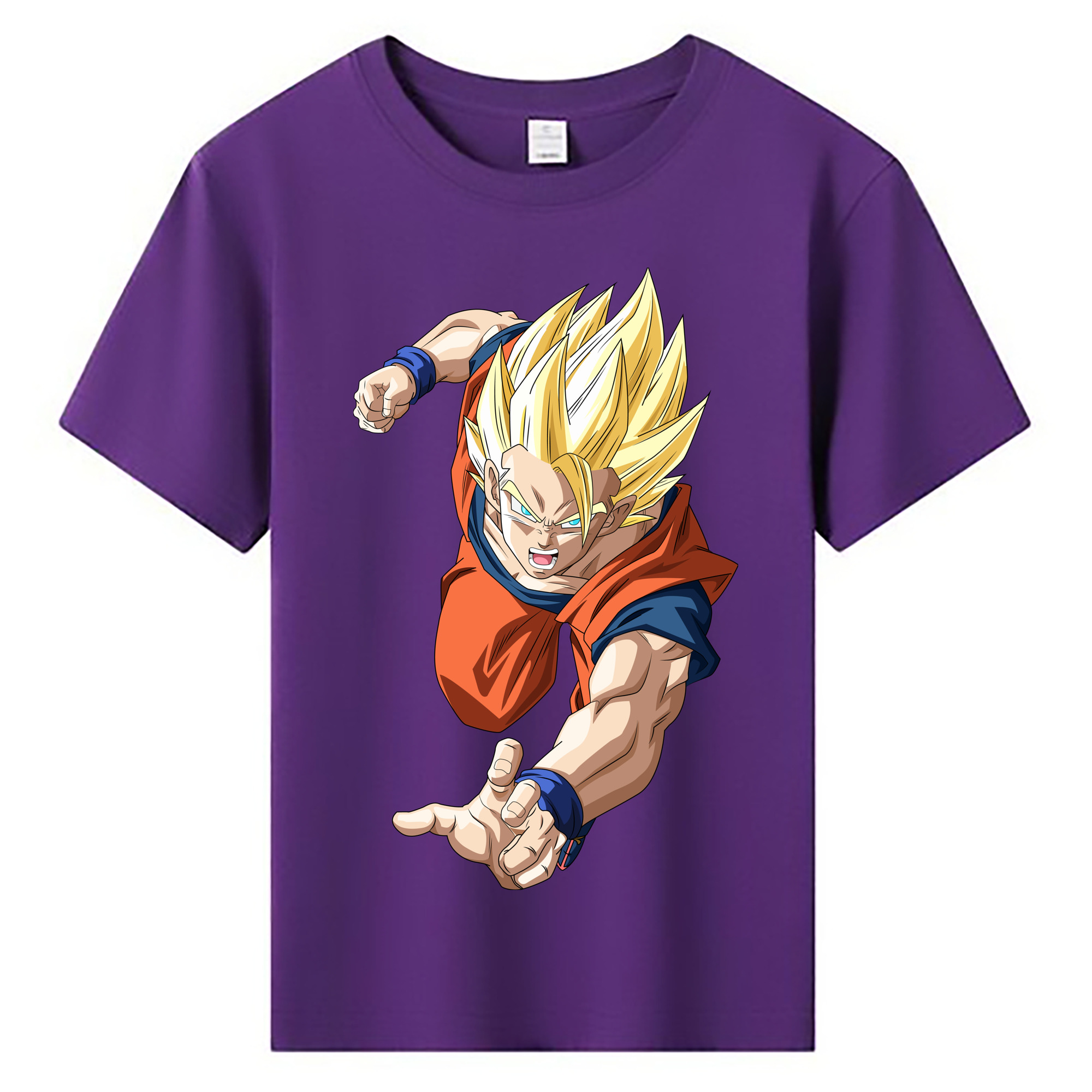 （画像用） ドラゴンボール 孫 悟飯（そんごはん）DRAGON BALL Son Gohan 綿100％キッズTシャツ（フロントプリント）
