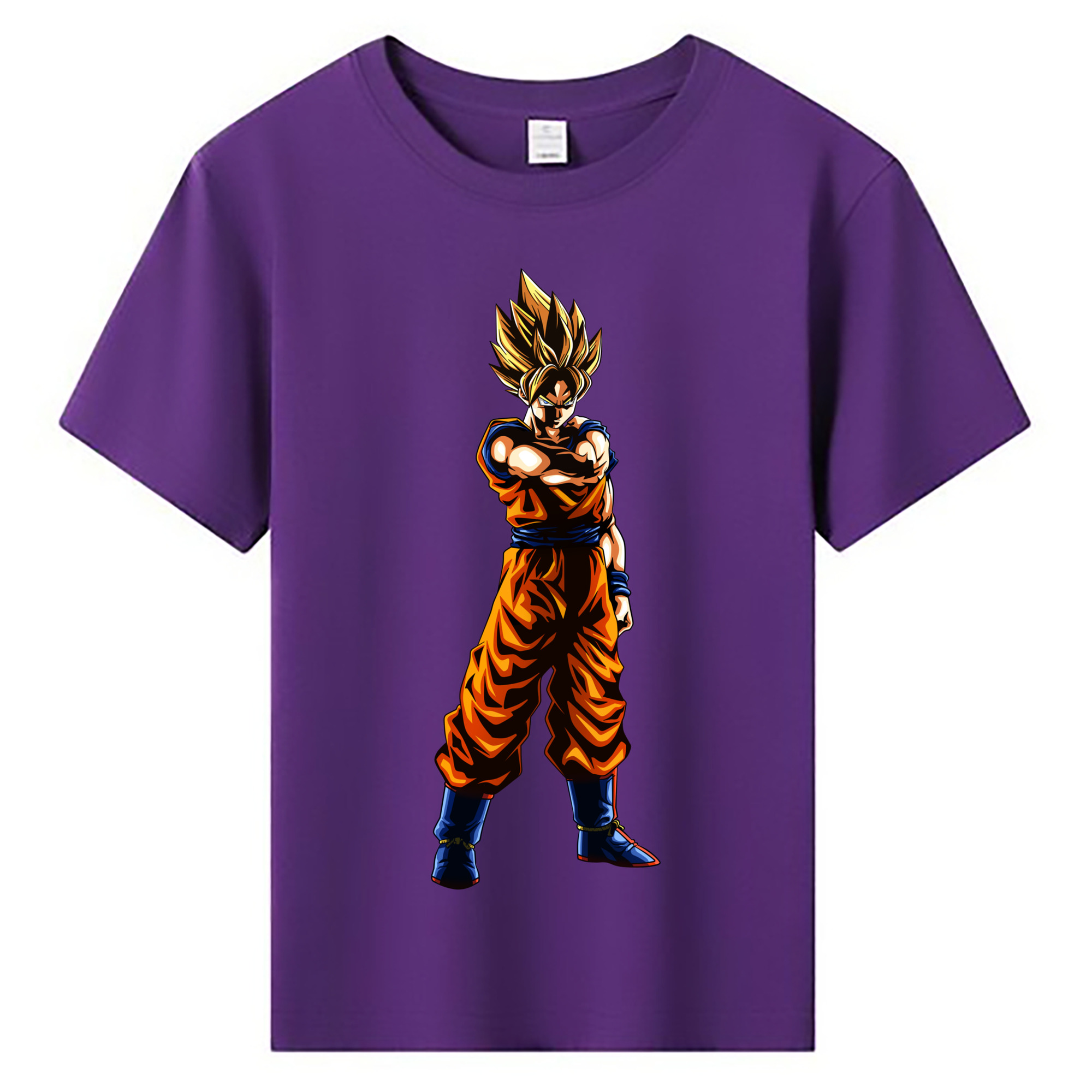 （画像用） ドラゴンボール 孫 悟飯（そんごはん）DRAGON BALL Son Gohan 綿100％キッズTシャツ（フロントプリント）