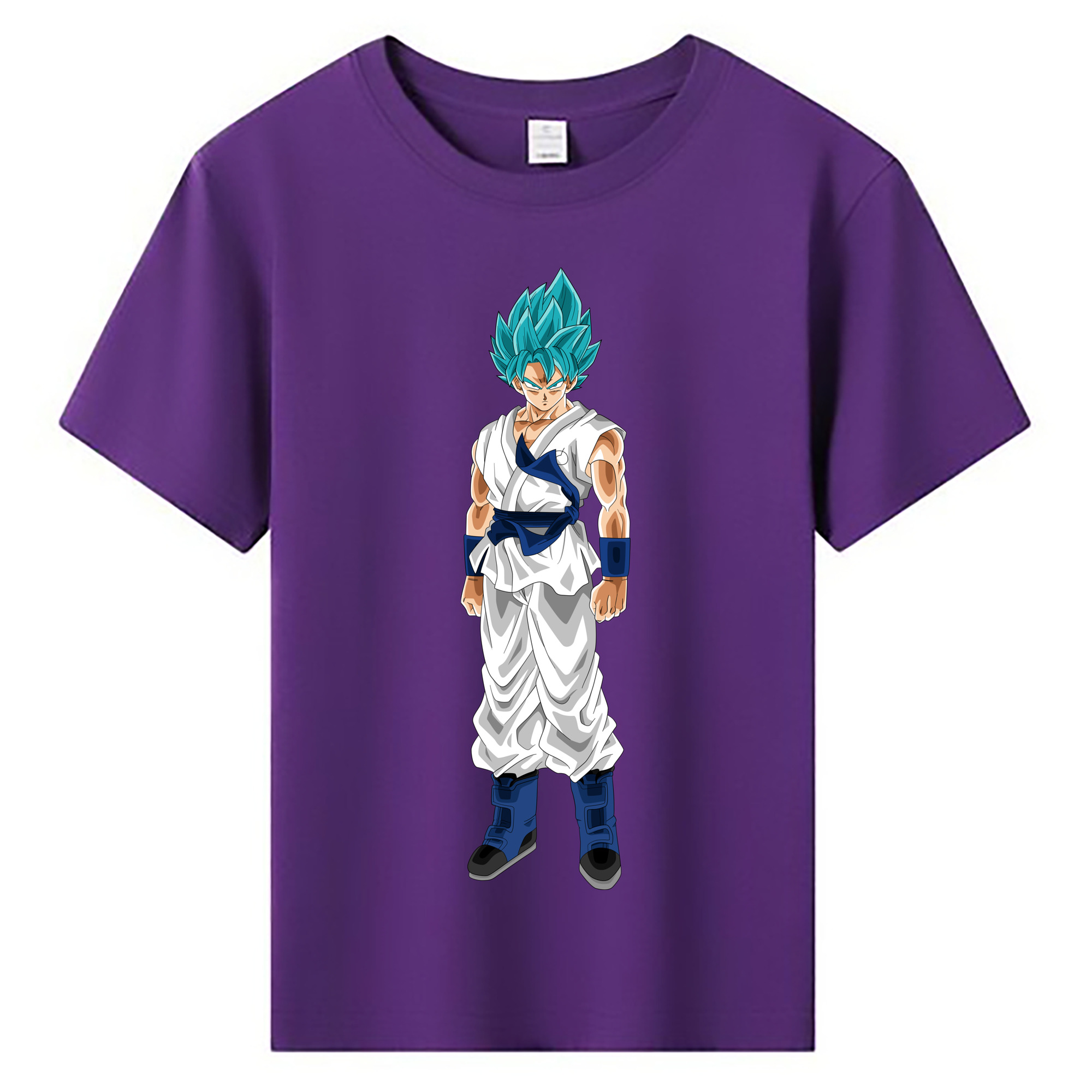 （画像用） ドラゴンボール 孫 悟飯（そんごはん）DRAGON BALL Son Gohan 綿100％キッズTシャツ（フロントプリント）