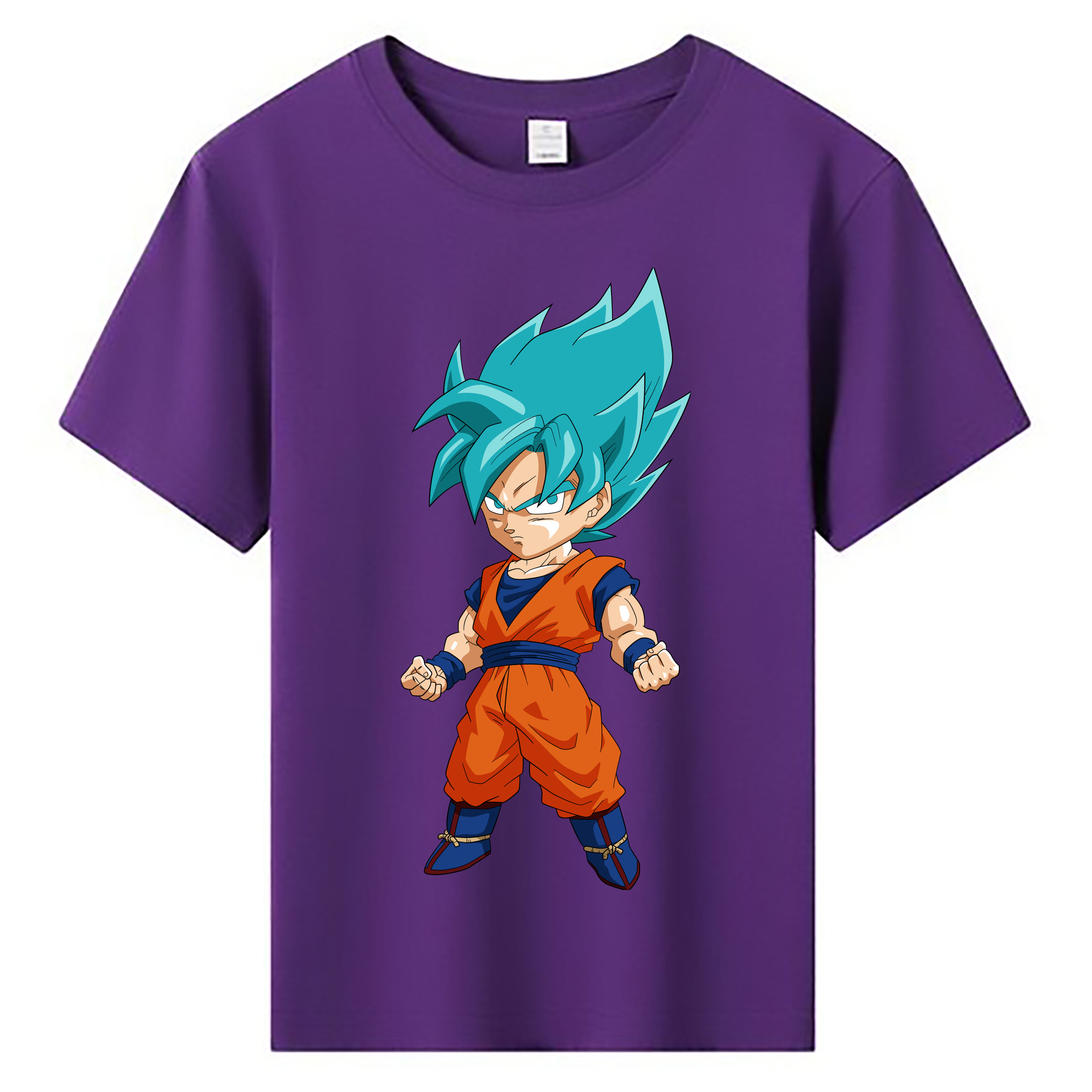 （画像用） ドラゴンボール 孫 悟飯（そんごはん）DRAGON BALL Son Gohan 綿100％キッズTシャツ（フロントプリント）