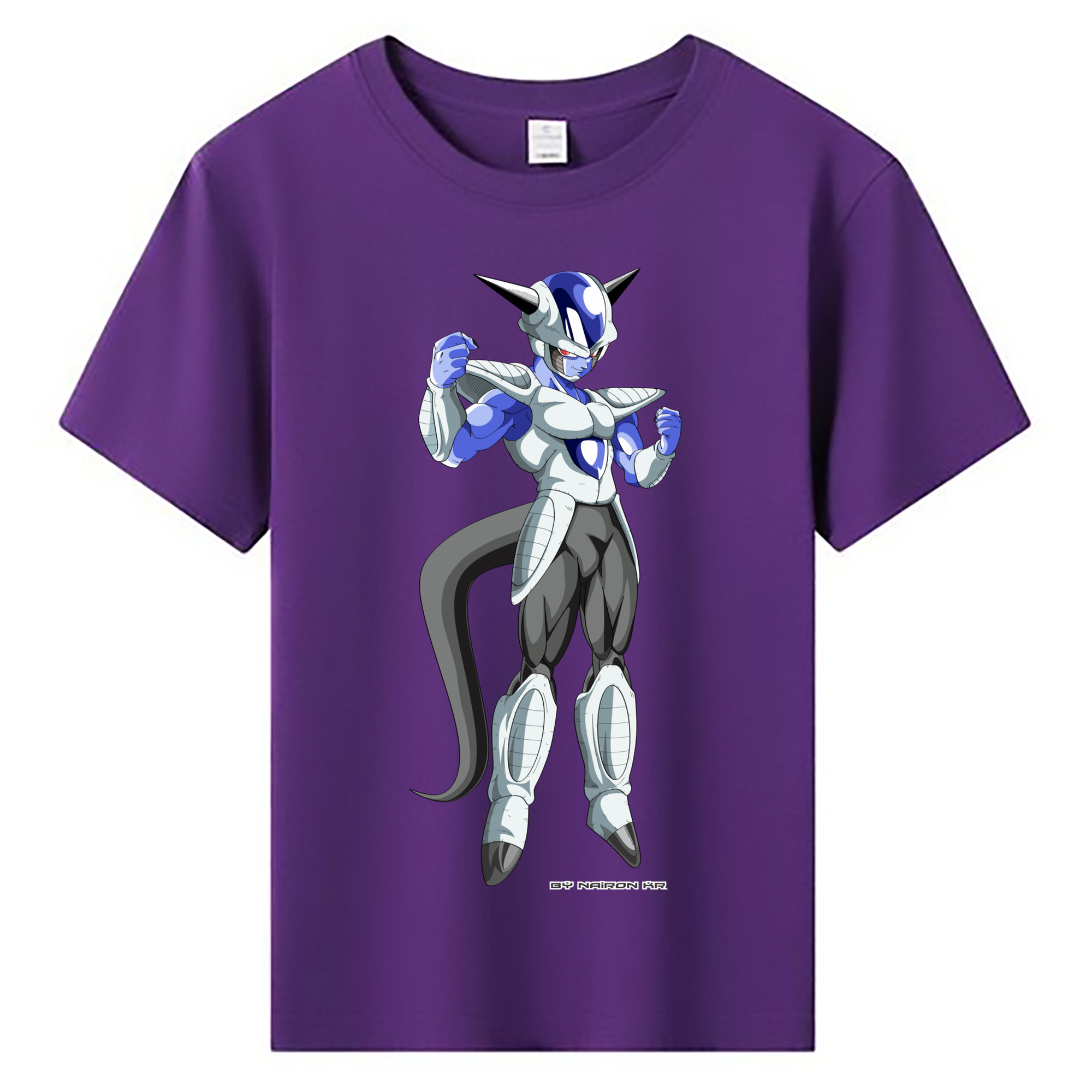 （画像用） ドラゴンボール フリーザ DRAGON BALL Frieza 綿100％キッズTシャツ（フロントプリント）