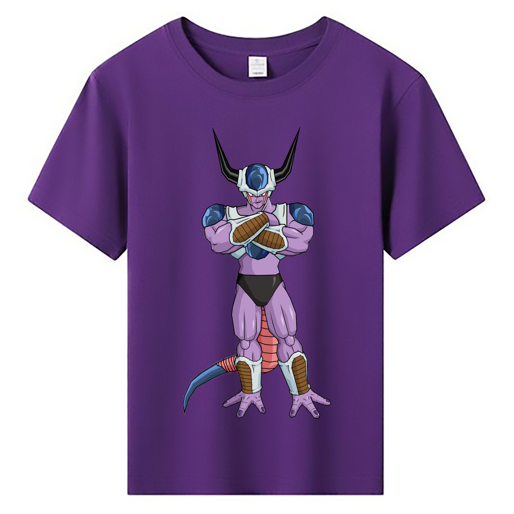 （画像用） ドラゴンボール フリーザ DRAGON BALL Frieza 綿100％キッズTシャツ（フロントプリント）