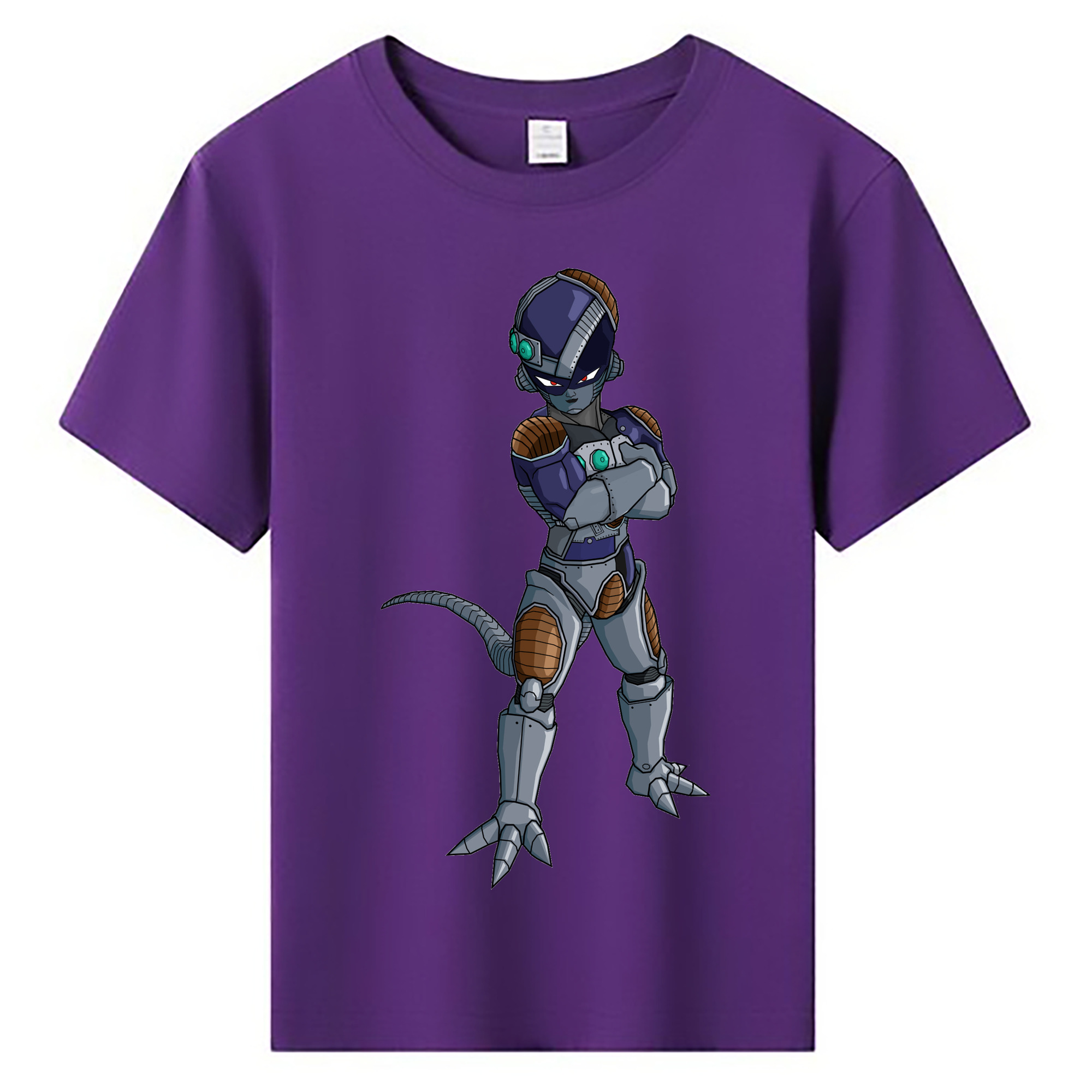 （画像用） ドラゴンボール フリーザ DRAGON BALL Frieza 綿100％キッズTシャツ（フロントプリント）