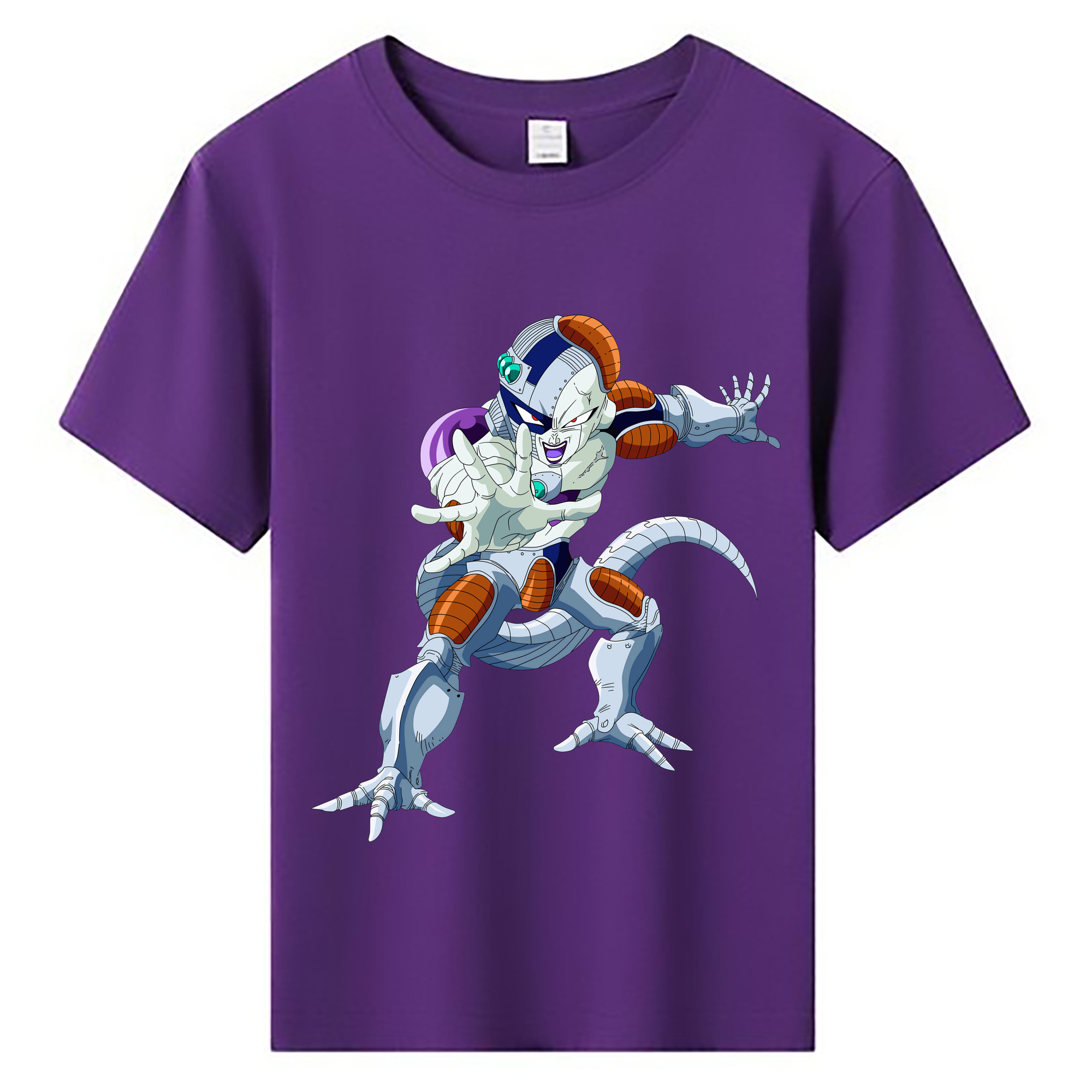 （画像用） ドラゴンボール フリーザ DRAGON BALL Frieza 綿100％キッズTシャツ（フロントプリント）
