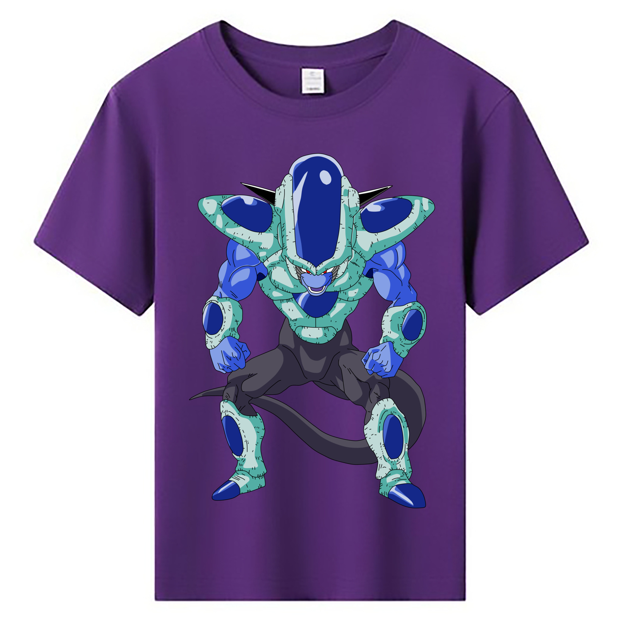 （画像用） ドラゴンボール フリーザ DRAGON BALL Frieza 綿100％キッズTシャツ（フロントプリント）