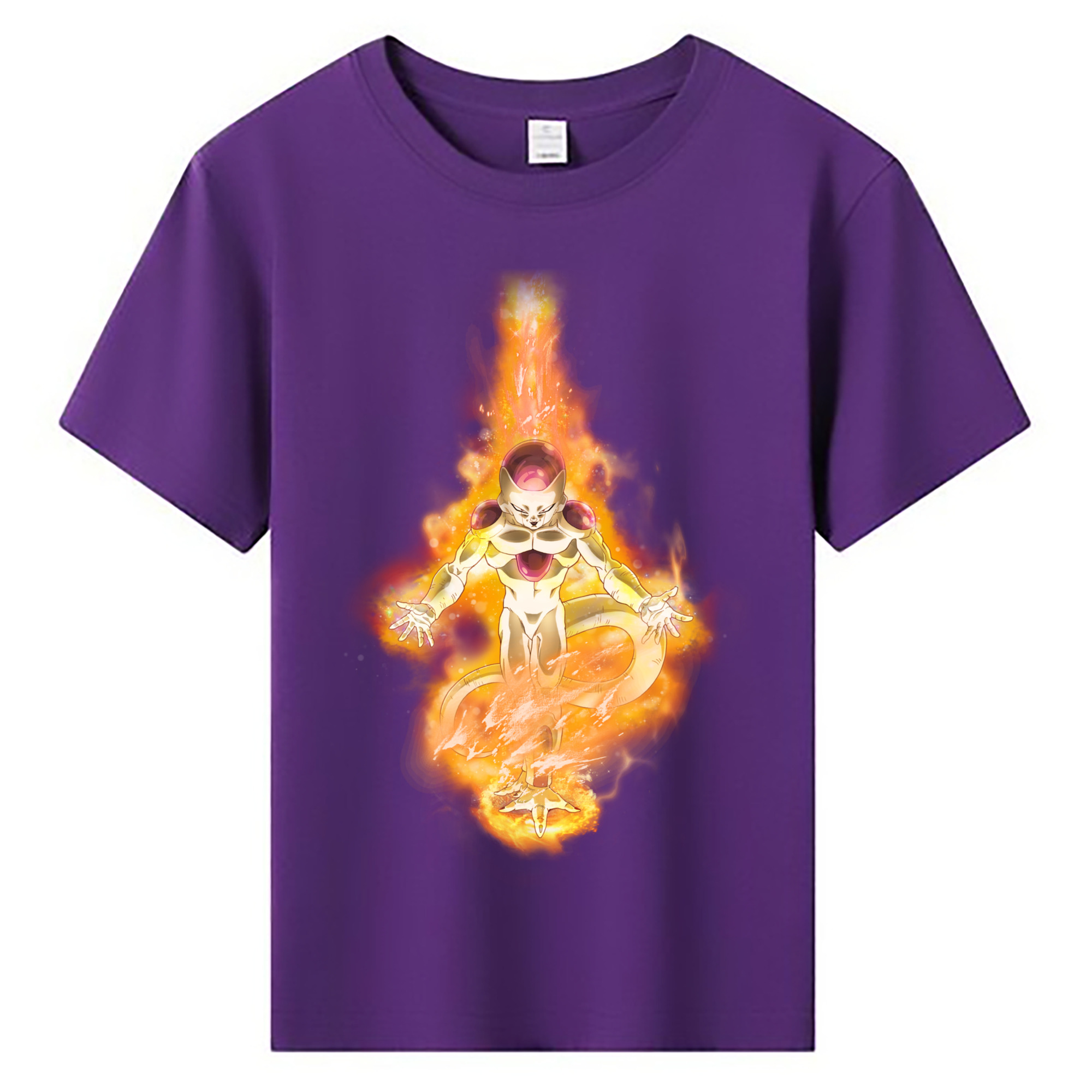 （画像用） ドラゴンボール フリーザ DRAGON BALL Frieza 綿100％キッズTシャツ（フロントプリント）