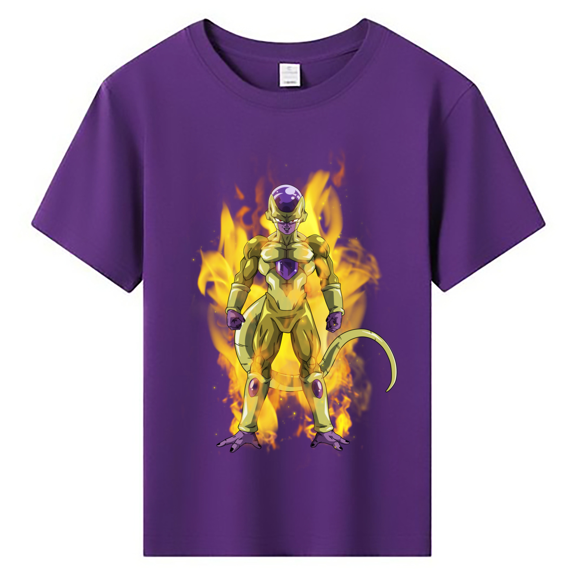 （画像用） ドラゴンボール フリーザ DRAGON BALL Frieza 綿100％キッズTシャツ（フロントプリント）