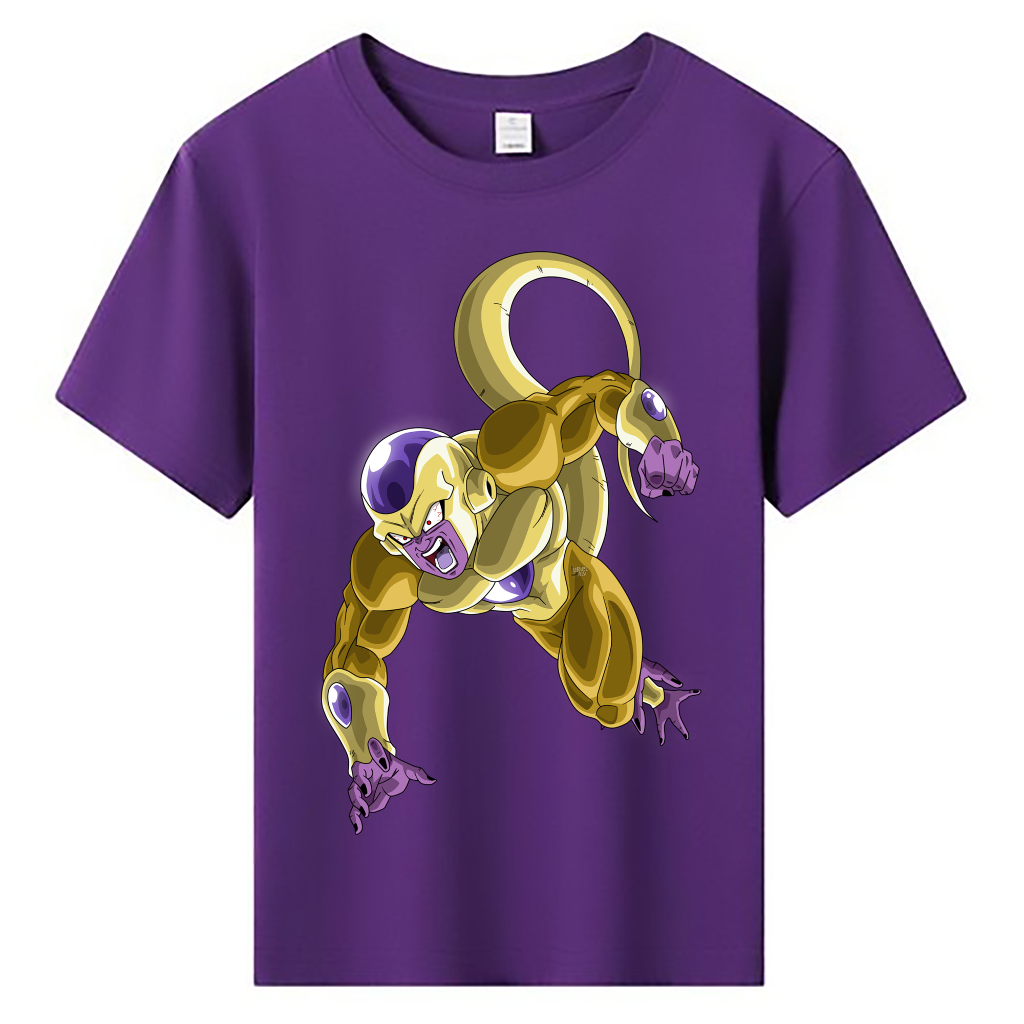 （画像用） ドラゴンボール フリーザ DRAGON BALL Frieza 綿100％キッズTシャツ（フロントプリント）