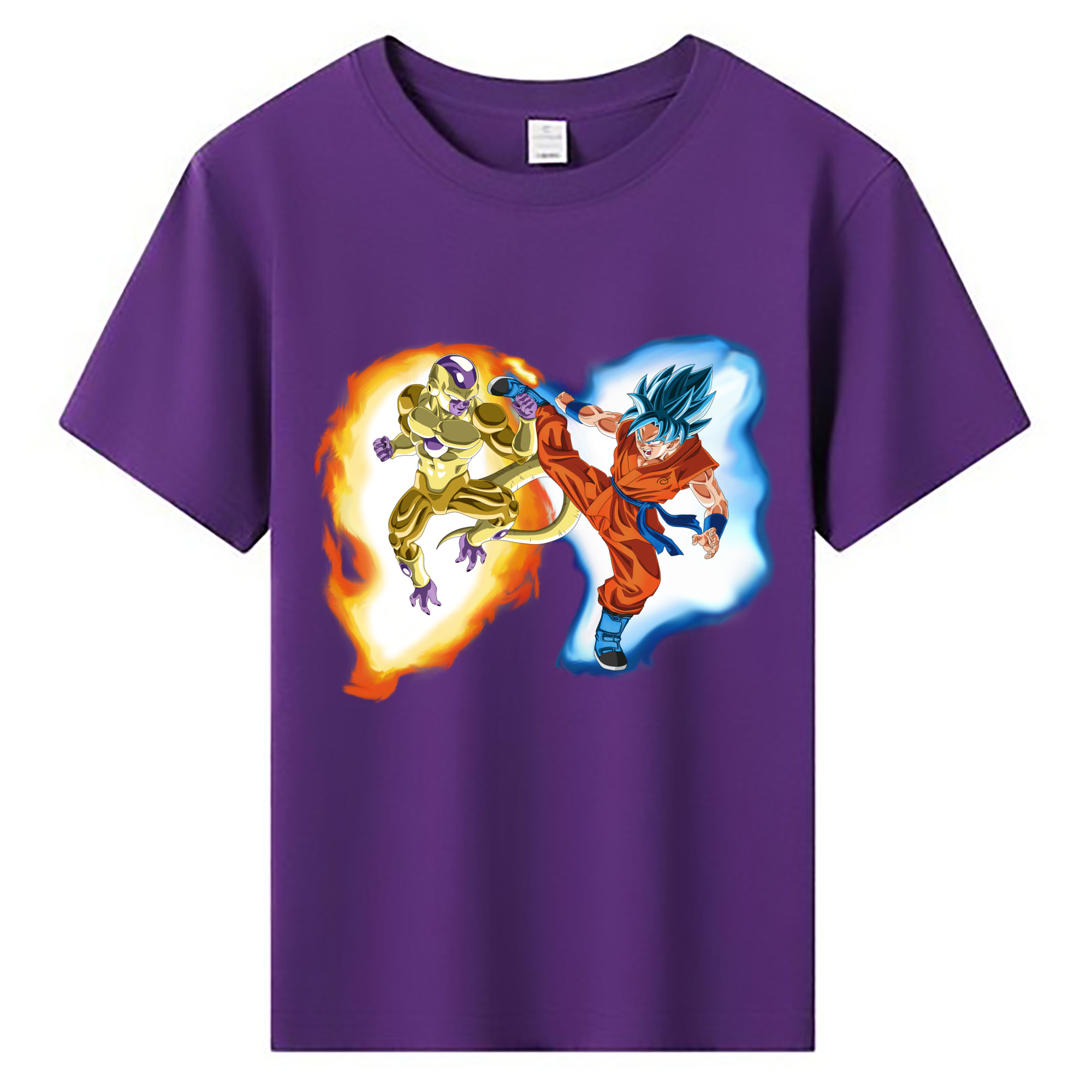 （画像用） ドラゴンボール フリーザ DRAGON BALL Frieza 綿100％キッズTシャツ（フロントプリント）