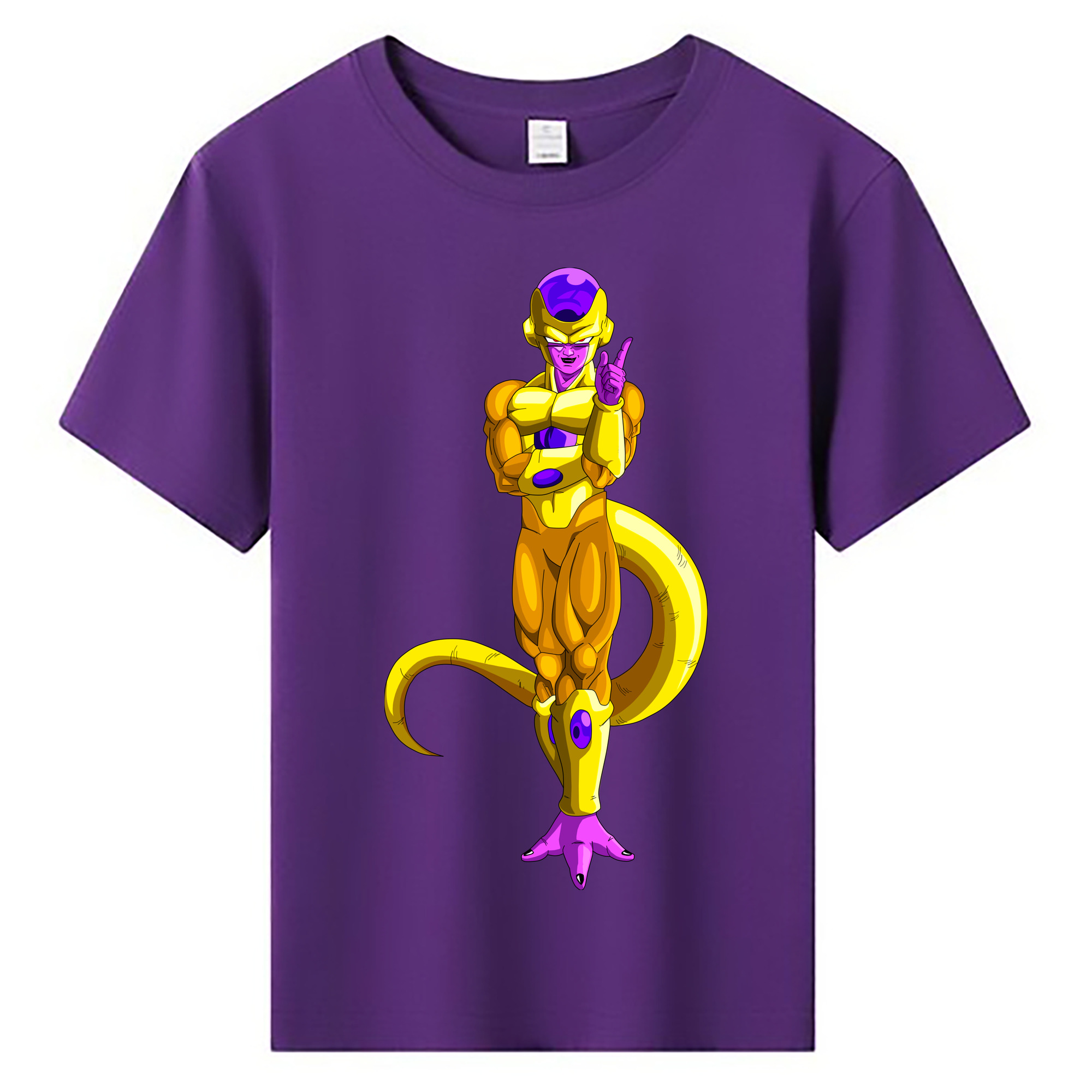 （画像用） ドラゴンボール フリーザ DRAGON BALL Frieza 綿100％キッズTシャツ（フロントプリント）