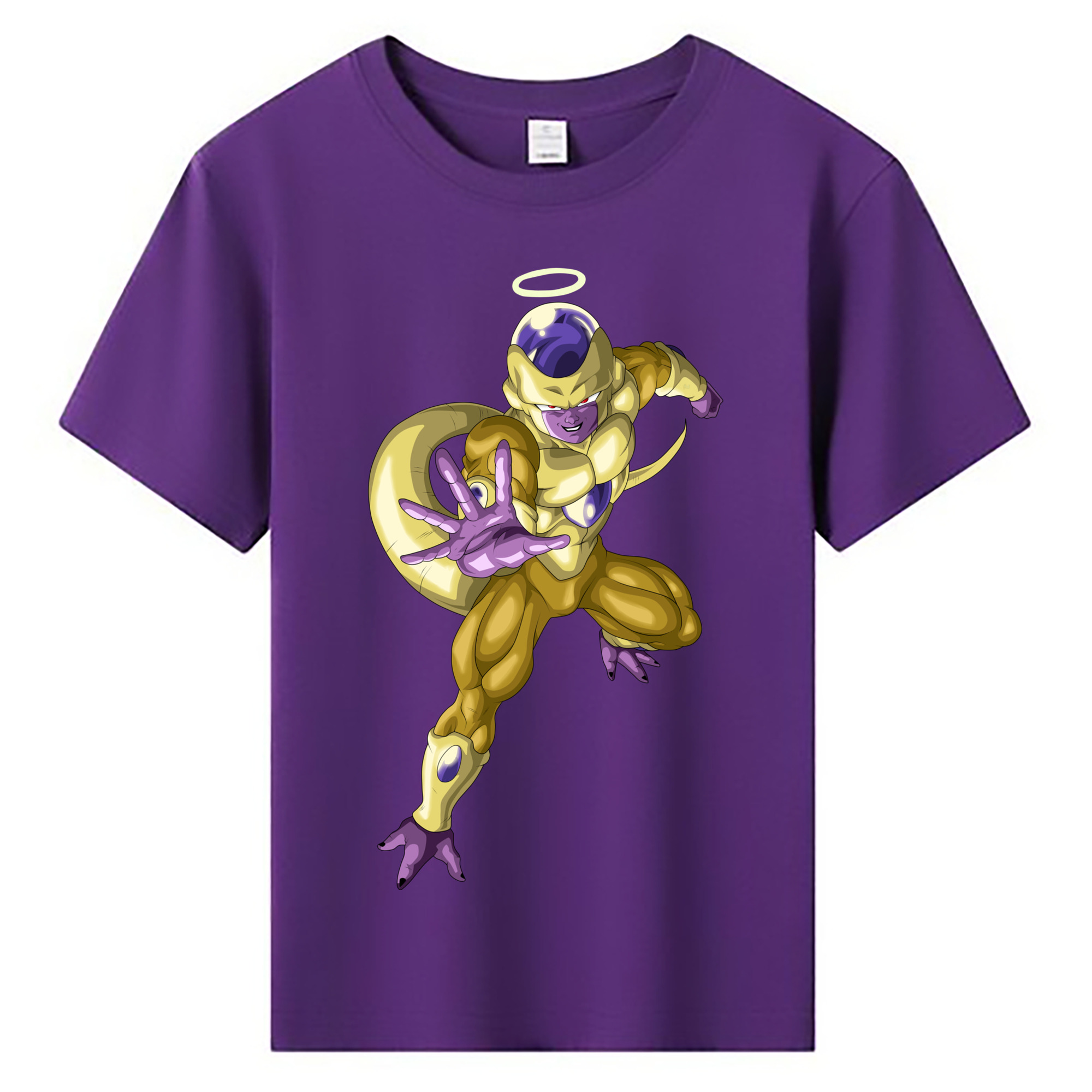 （画像用） ドラゴンボール フリーザ DRAGON BALL Frieza 綿100％キッズTシャツ（フロントプリント）
