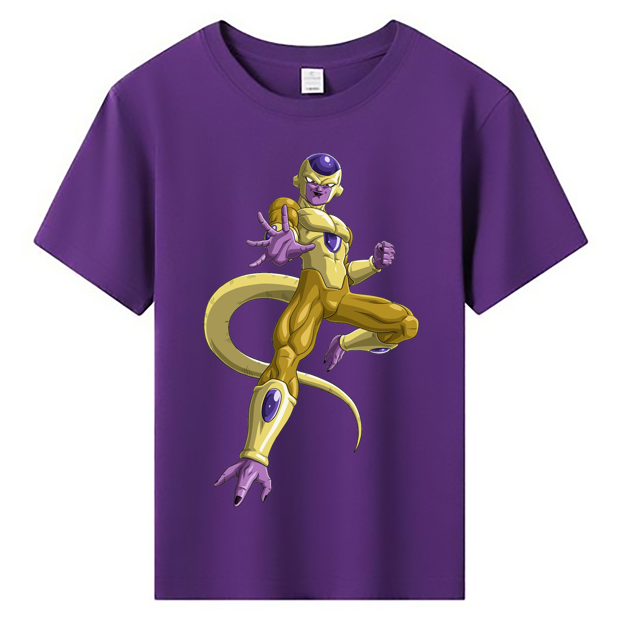 （画像用） ドラゴンボール フリーザ DRAGON BALL Frieza 綿100％キッズTシャツ（フロントプリント）