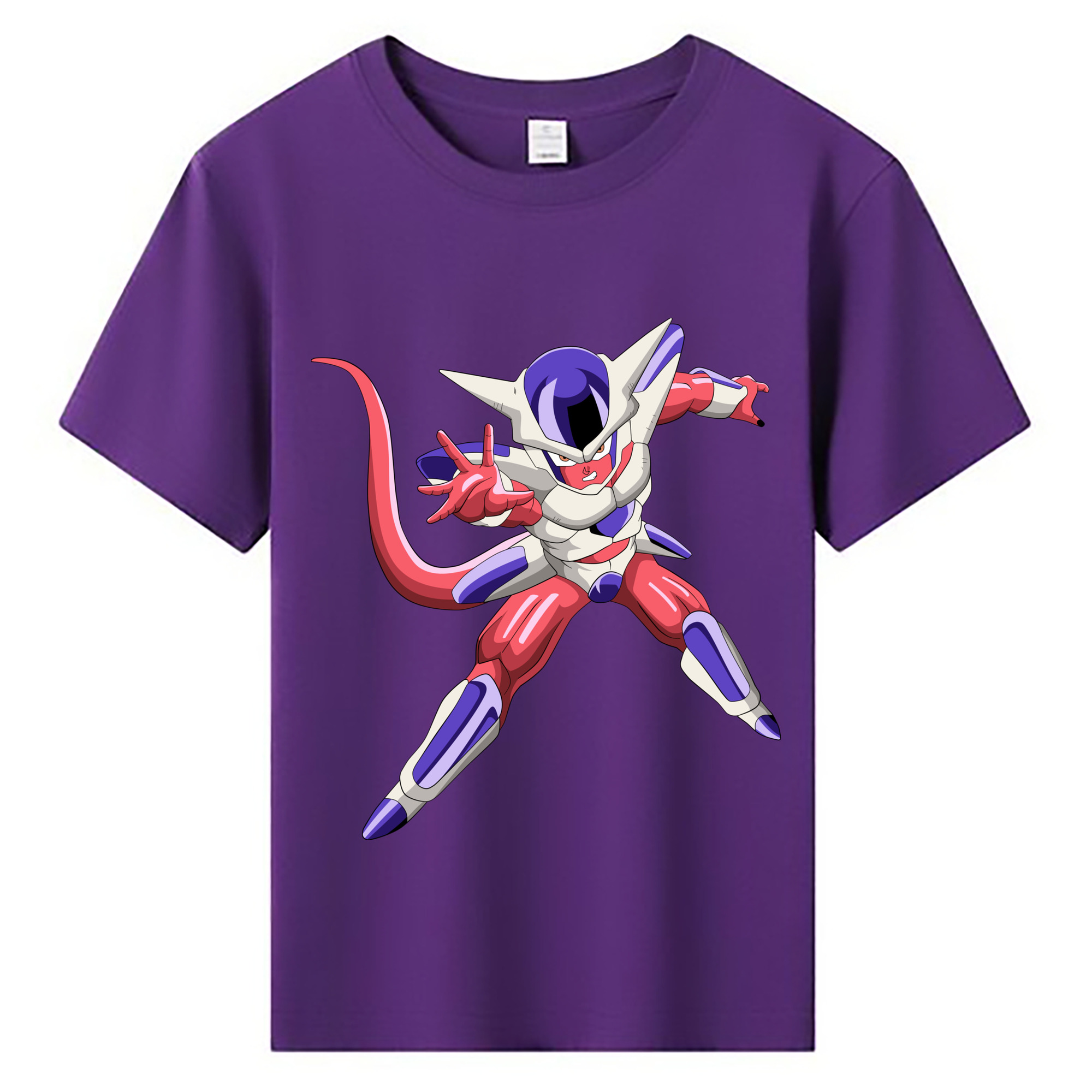 （画像用） ドラゴンボール フリーザ DRAGON BALL Frieza 綿100％キッズTシャツ（フロントプリント）