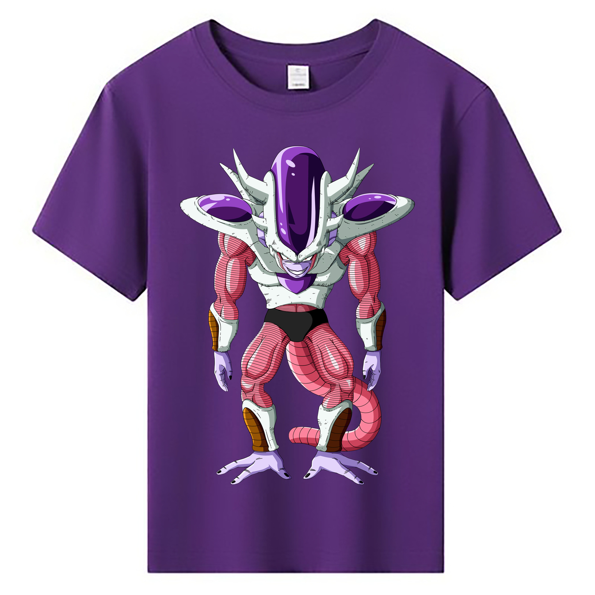 （画像用） ドラゴンボール フリーザ DRAGON BALL Frieza 綿100％キッズTシャツ（フロントプリント）