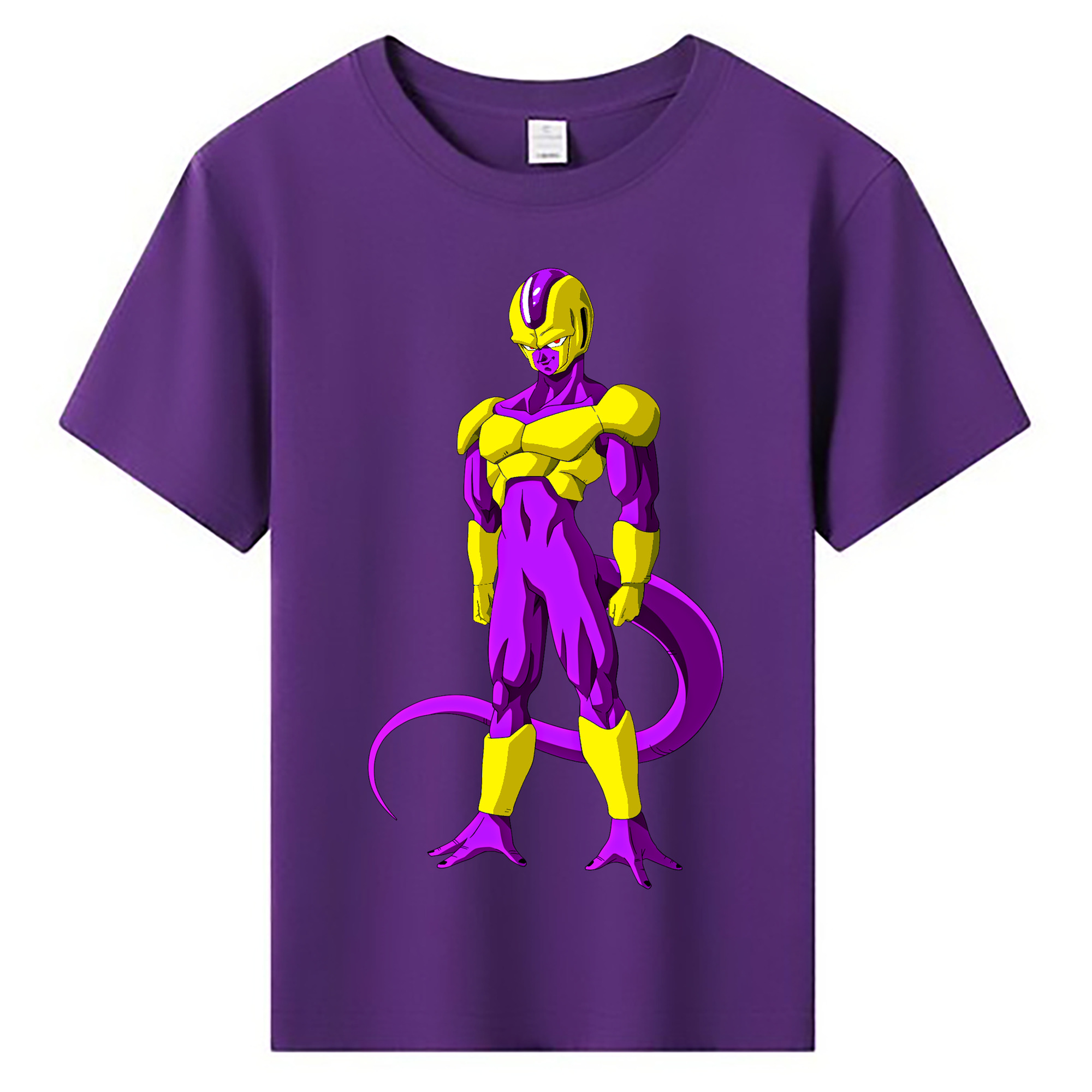 （画像用） ドラゴンボール フリーザ DRAGON BALL Frieza 綿100％キッズTシャツ（フロントプリント）