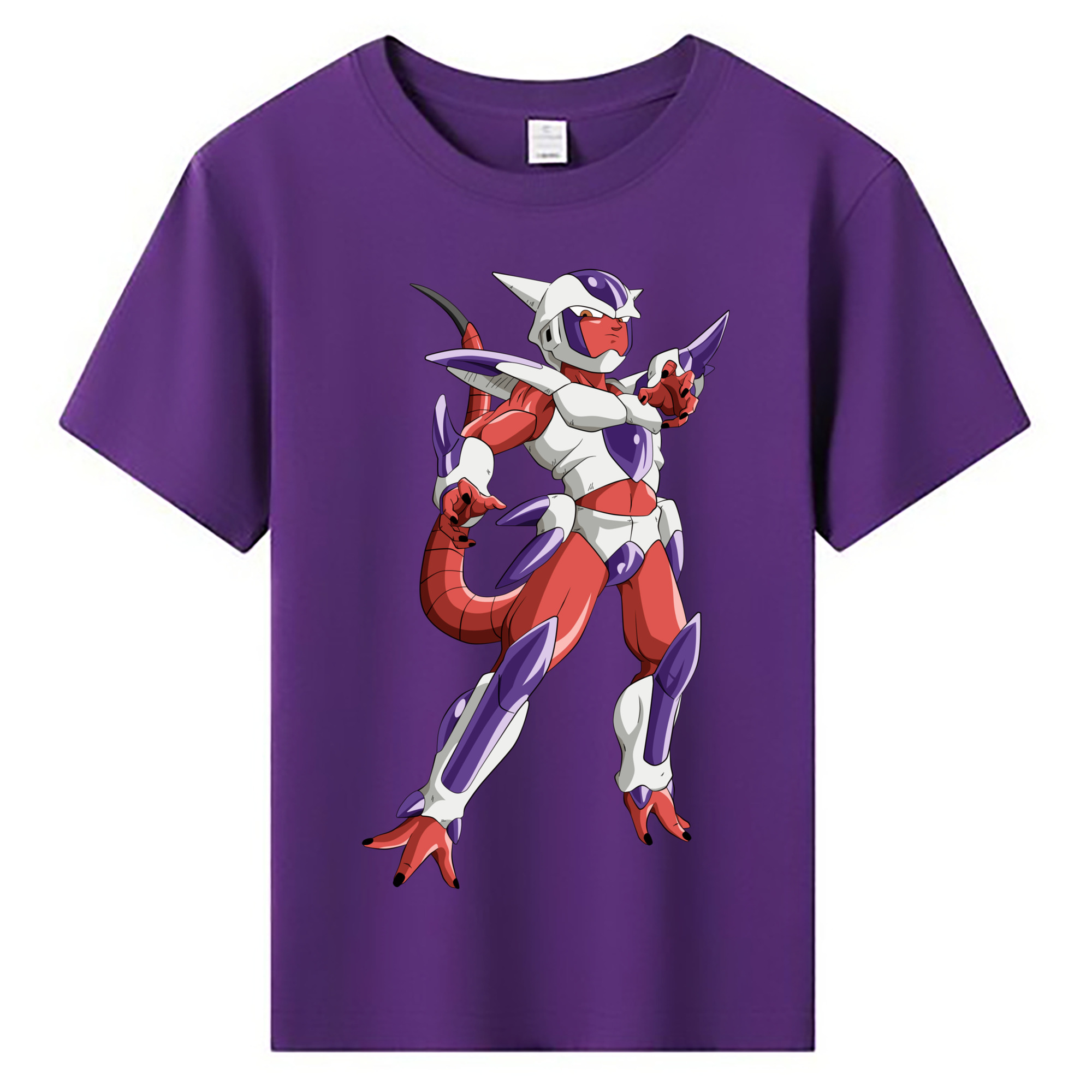 （画像用） ドラゴンボール フリーザ DRAGON BALL Frieza 綿100％キッズTシャツ（フロントプリント）