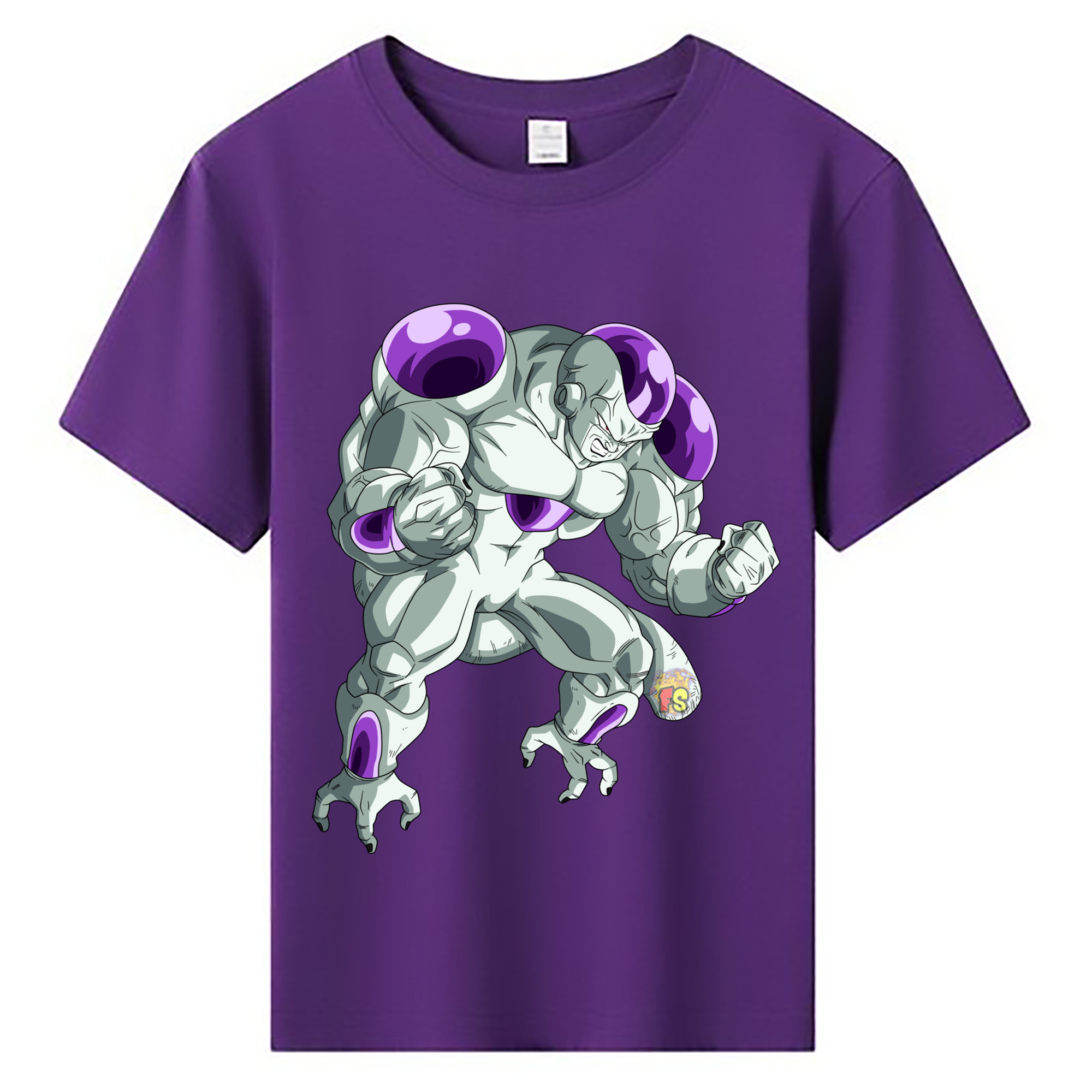 （画像用） ドラゴンボール フリーザ DRAGON BALL Frieza 綿100％キッズTシャツ（フロントプリント）