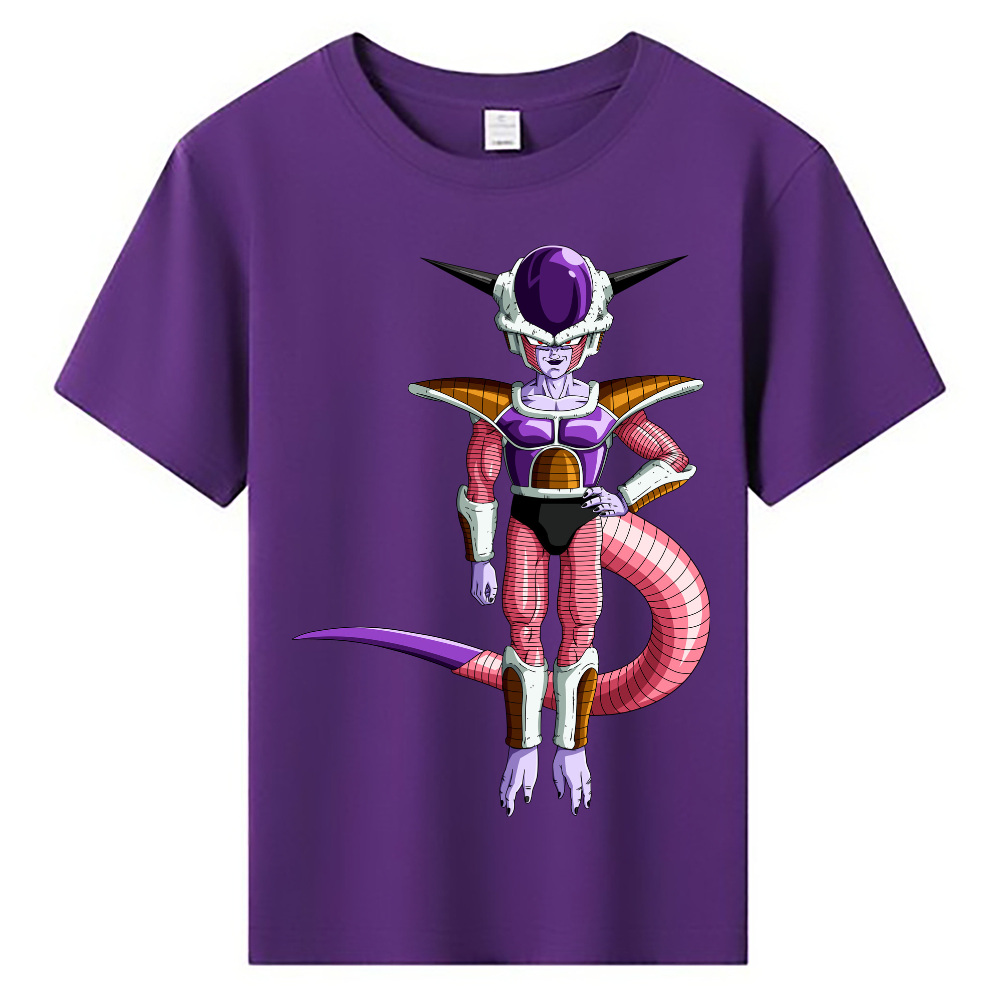 （画像用） ドラゴンボール フリーザ DRAGON BALL Frieza 綿100％キッズTシャツ（フロントプリント）