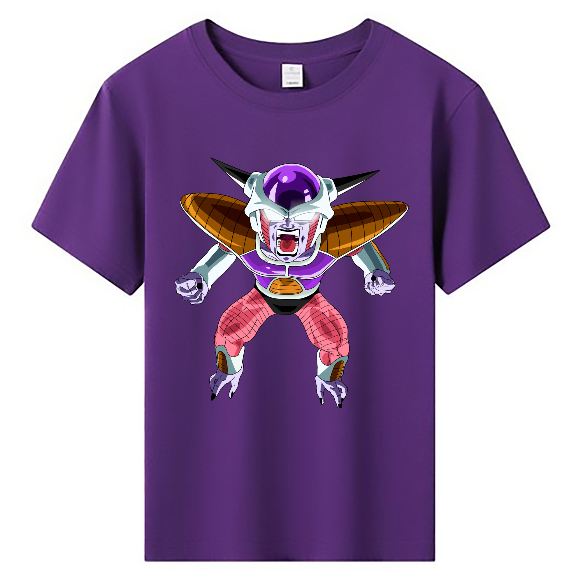 （画像用） ドラゴンボール フリーザ DRAGON BALL Frieza 綿100％キッズTシャツ（フロントプリント）