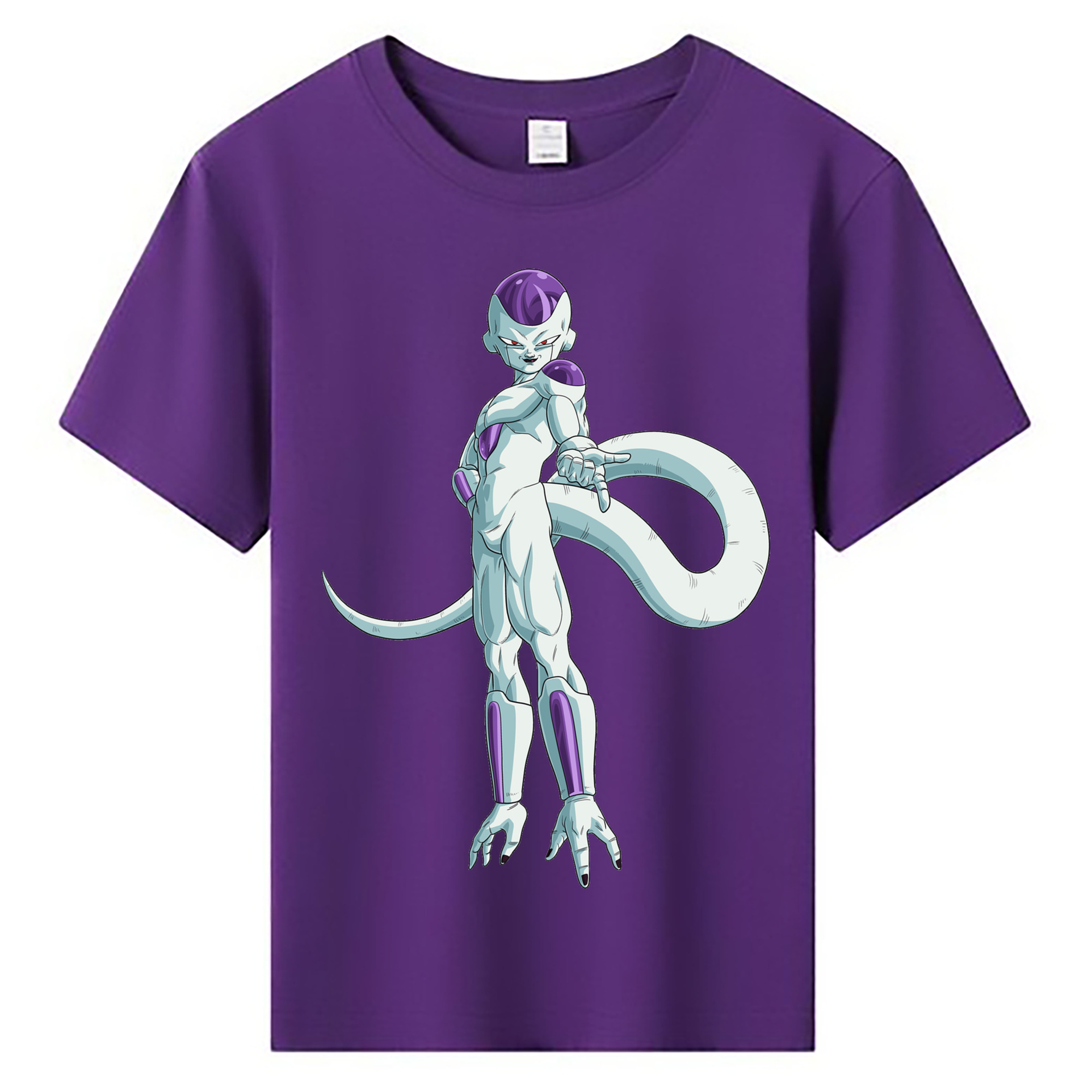 （画像用） ドラゴンボール フリーザ DRAGON BALL Frieza 綿100％キッズTシャツ（フロントプリント）