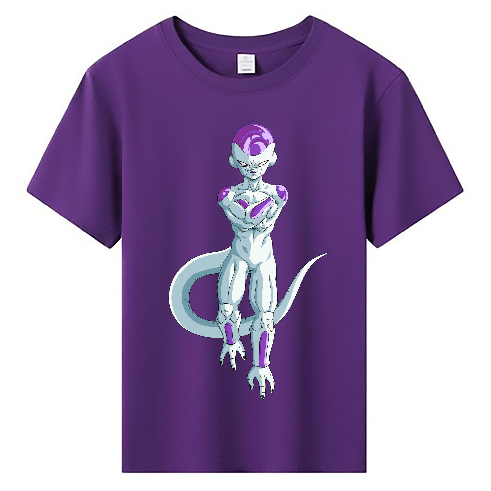 （画像用） ドラゴンボール フリーザ DRAGON BALL Frieza 綿100％キッズTシャツ（フロントプリント）