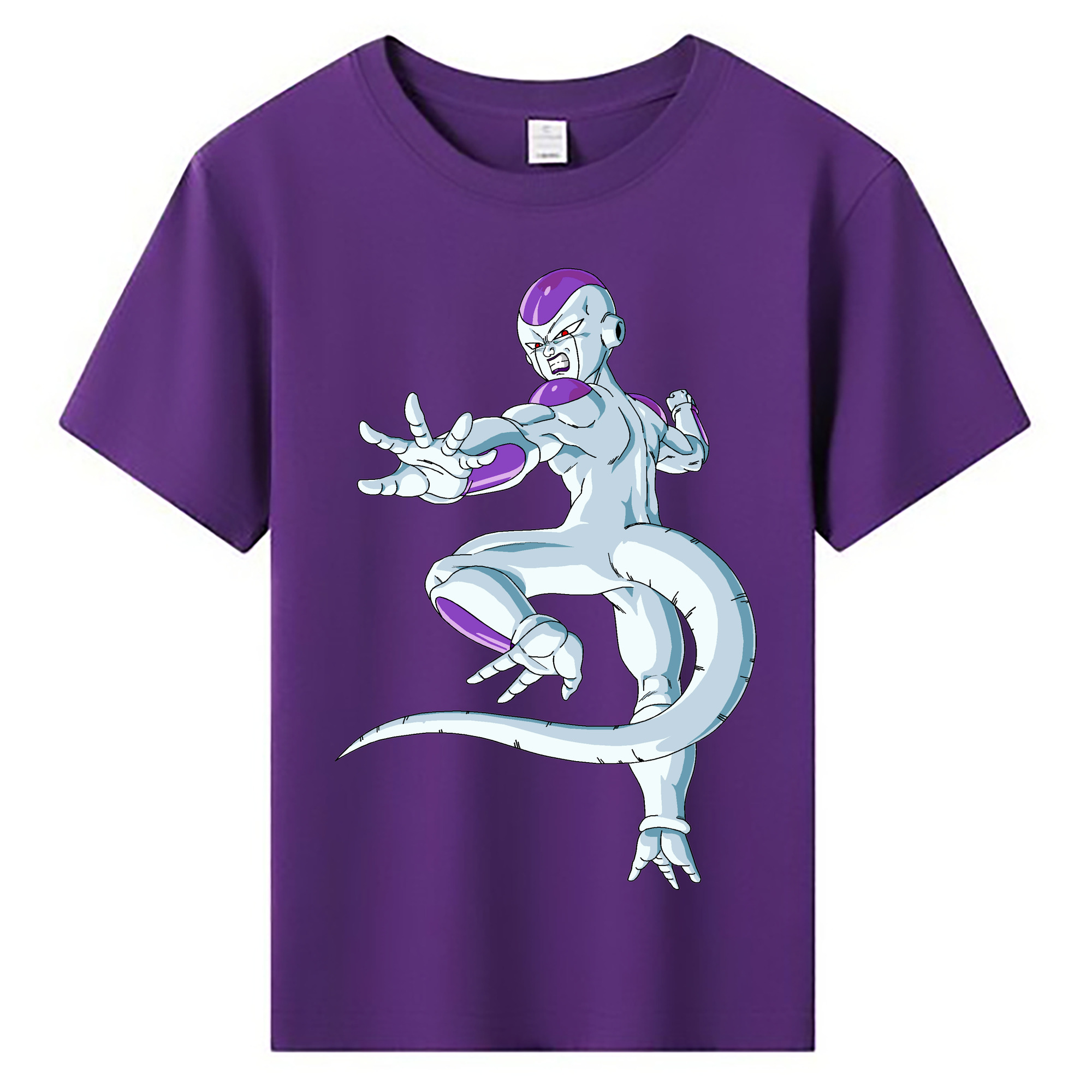 （画像用） ドラゴンボール フリーザ DRAGON BALL Frieza 綿100％キッズTシャツ（フロントプリント）