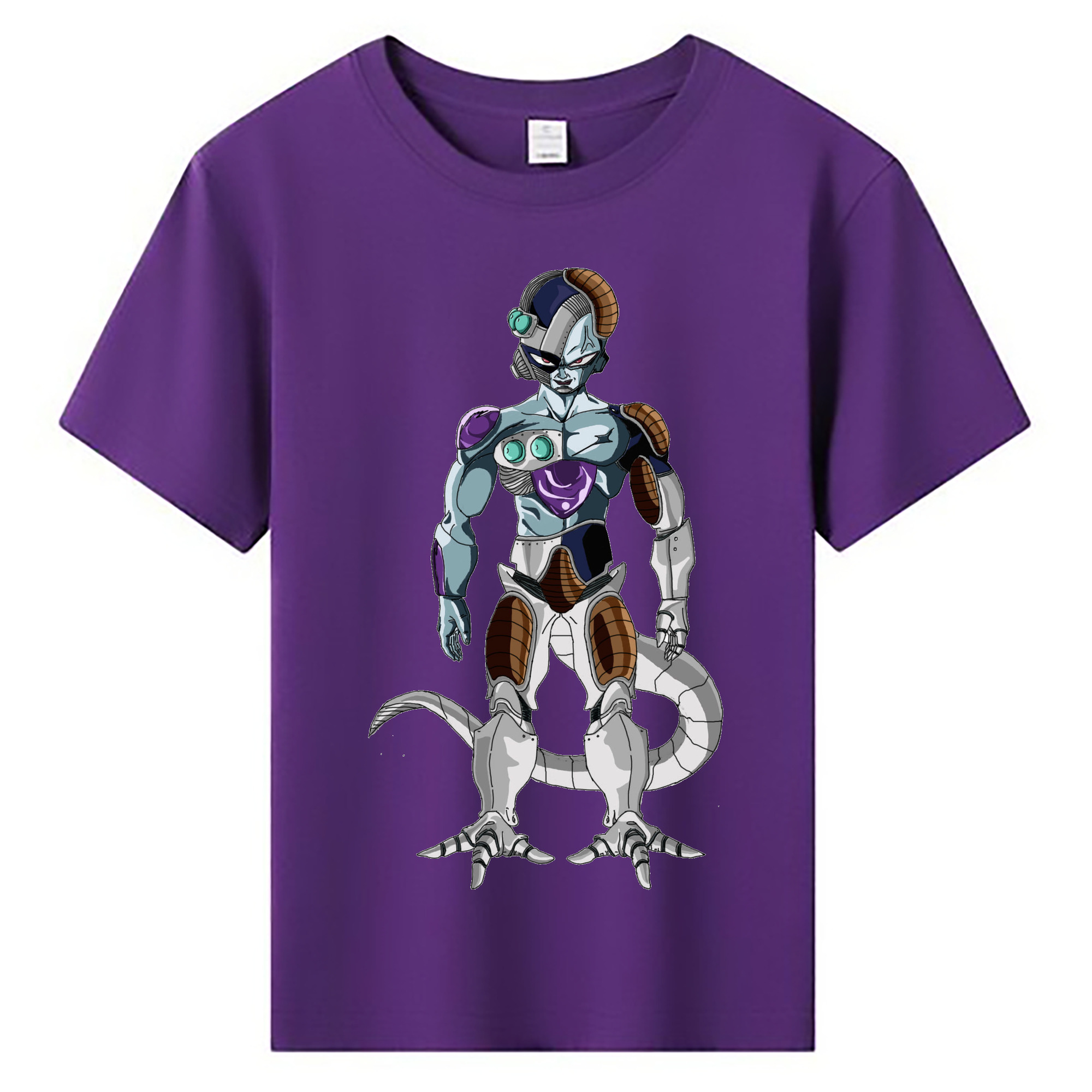 （画像用） ドラゴンボール クウラ DRAGON BALL Cooler Coora 綿100％キッズTシャツ（フロントプリント）