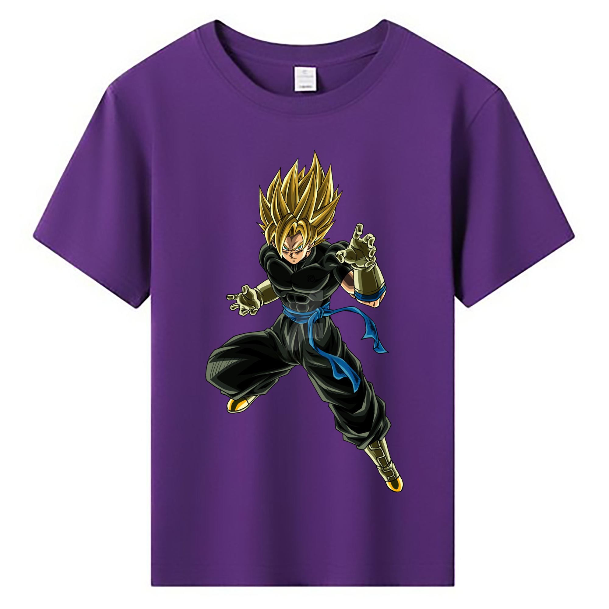 （画像用） ドラゴンボール ベジット DRAGON BALL Vegetto 綿100％キッズTシャツ（フロントプリント）
