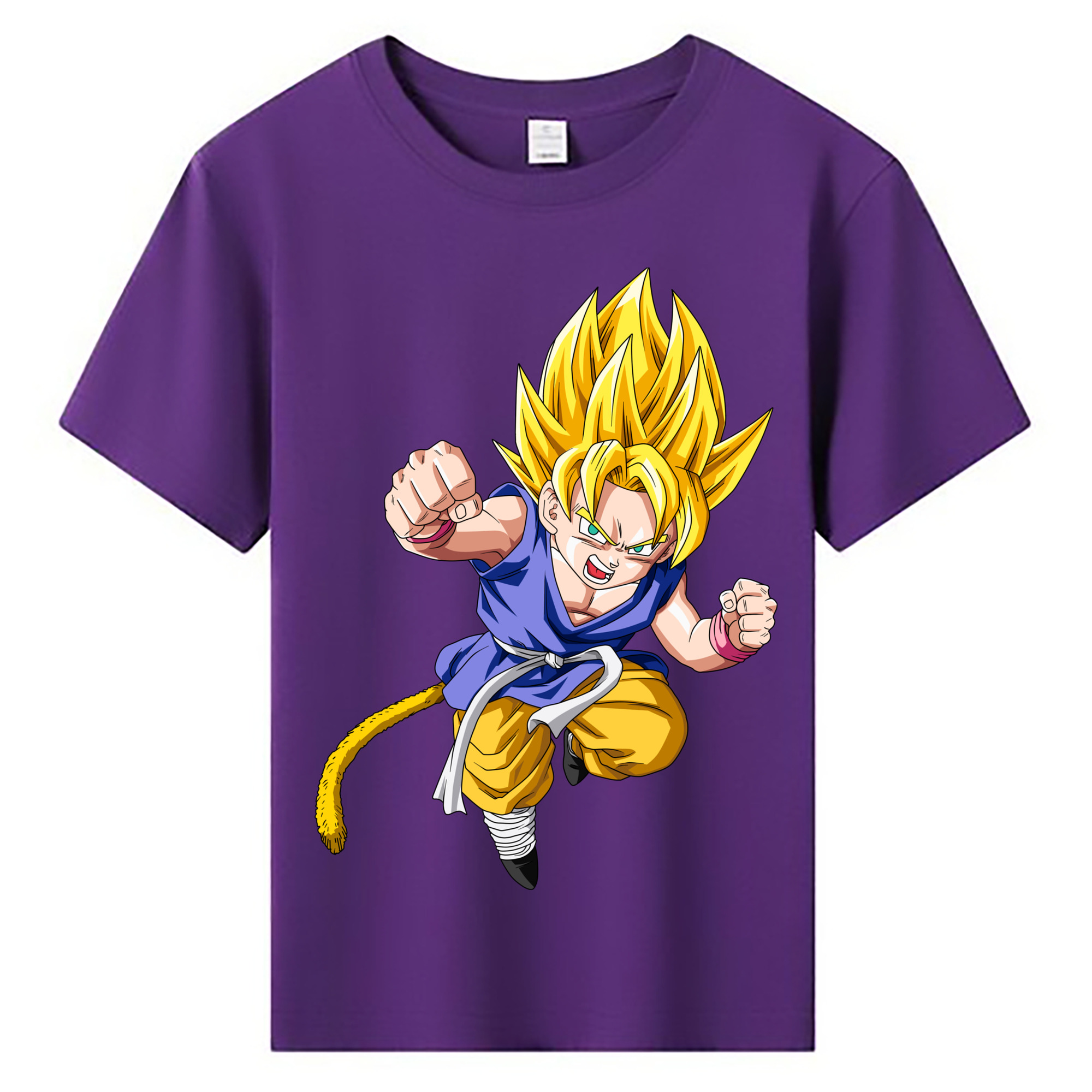 （画像用） ドラゴンボール ベジット DRAGON BALL Vegetto 綿100％キッズTシャツ（フロントプリント）