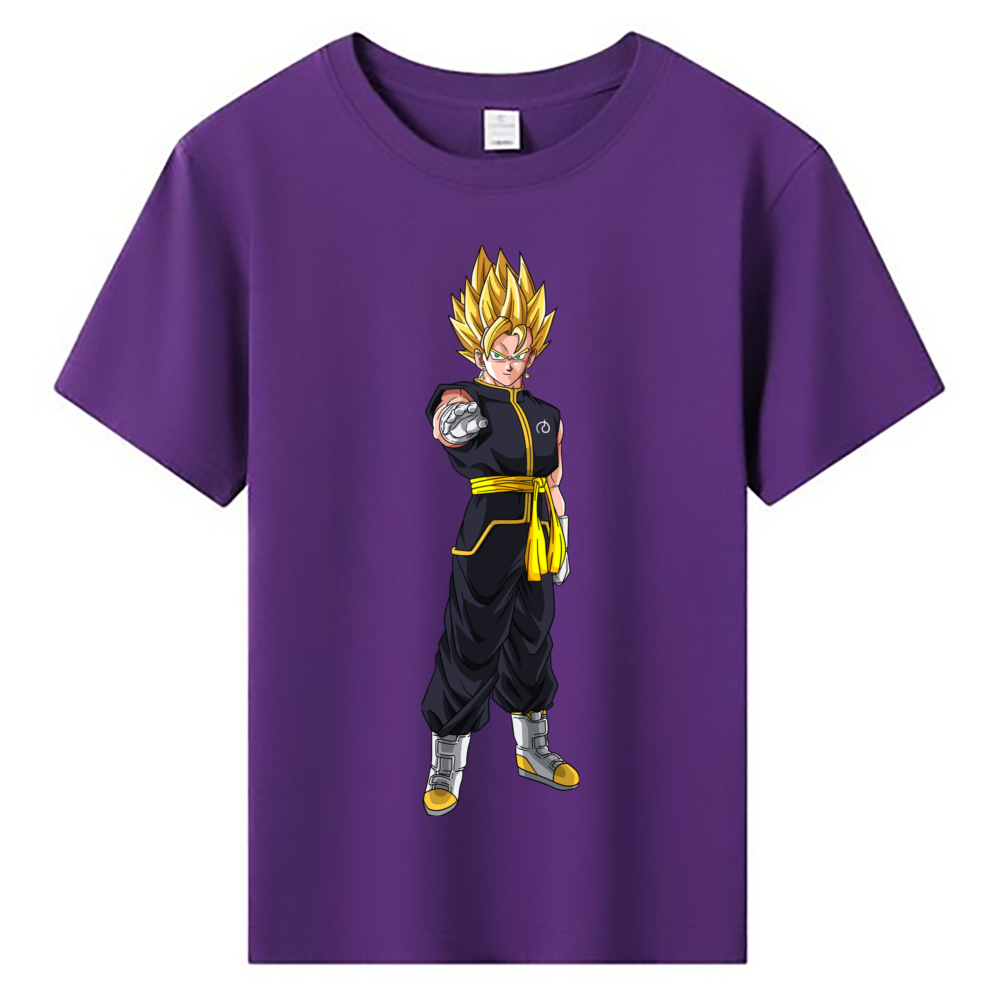 （画像用） ドラゴンボール ベジット DRAGON BALL Vegetto 綿100％キッズTシャツ（フロントプリント）
