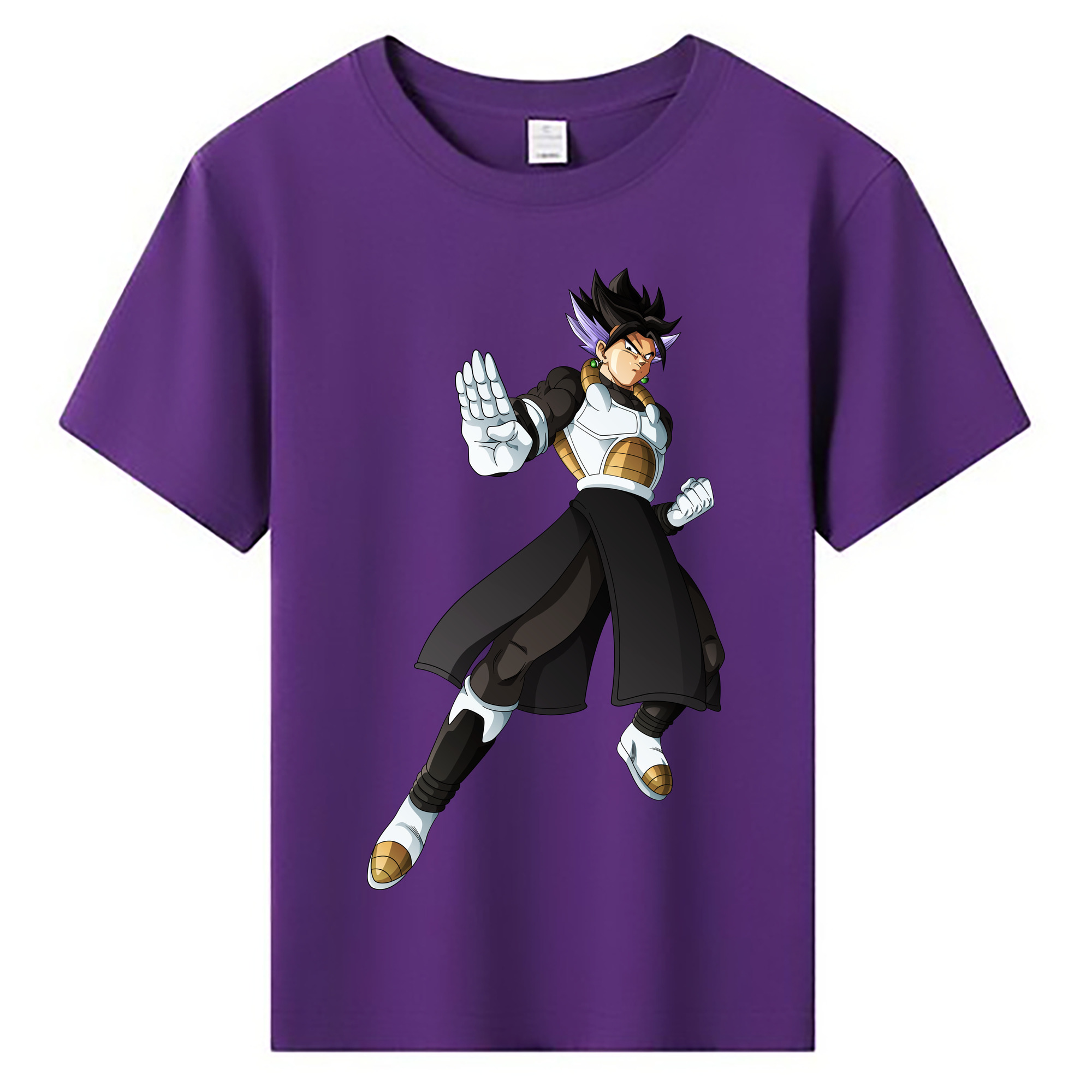（画像用） ドラゴンボール ベジット DRAGON BALL Vegetto 綿100％キッズTシャツ（フロントプリント）