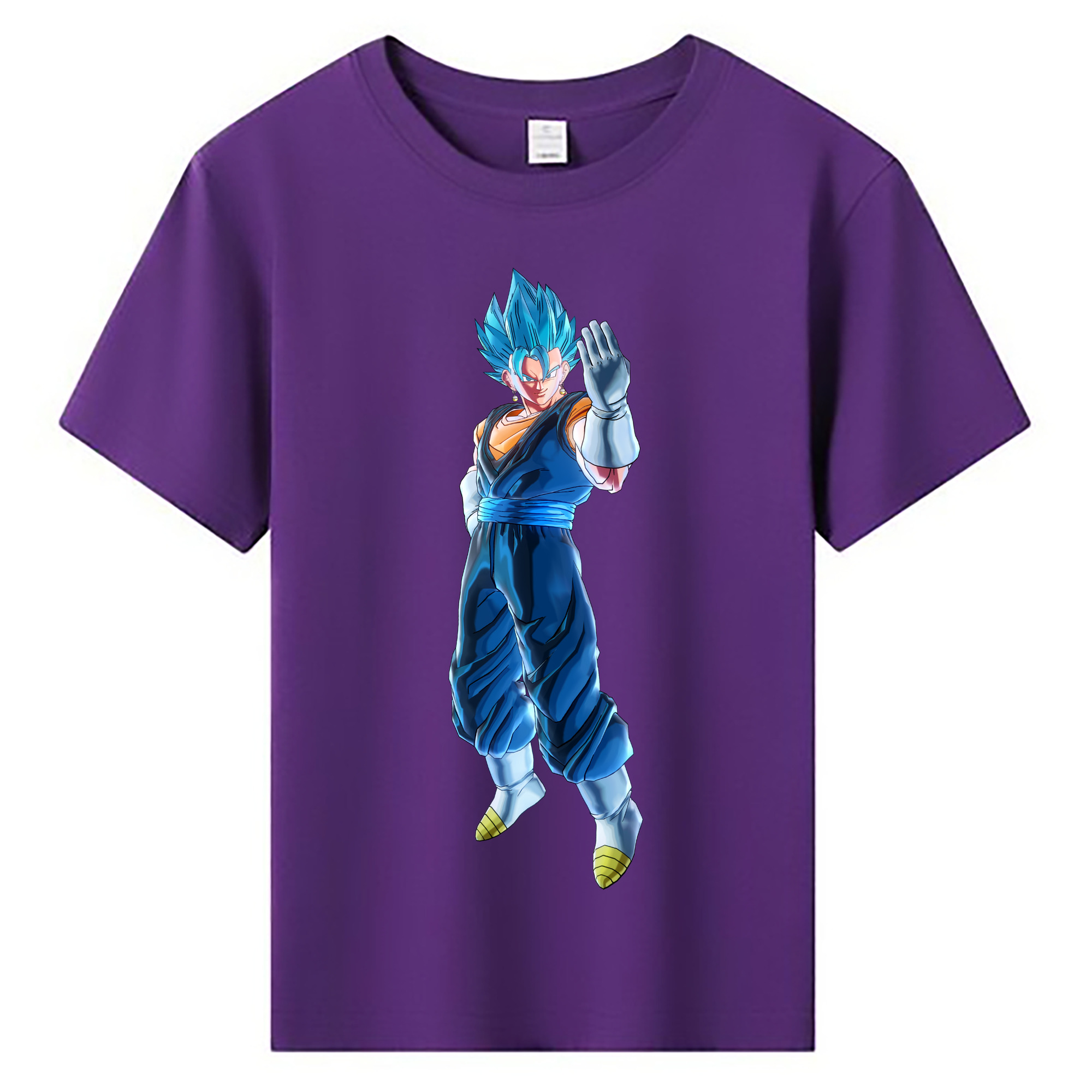 （画像用） ドラゴンボール ベジット DRAGON BALL Vegetto 綿100％キッズTシャツ（フロントプリント）