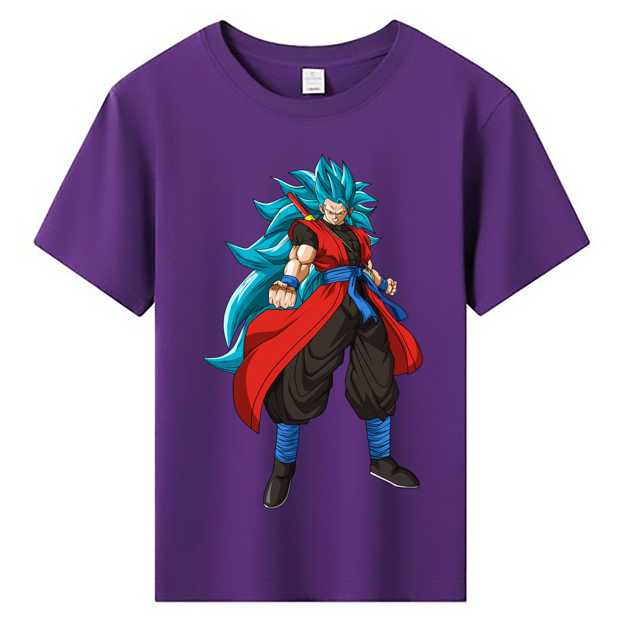 （画像用） ドラゴンボール ベジット DRAGON BALL Vegetto 綿100％キッズTシャツ（フロントプリント）