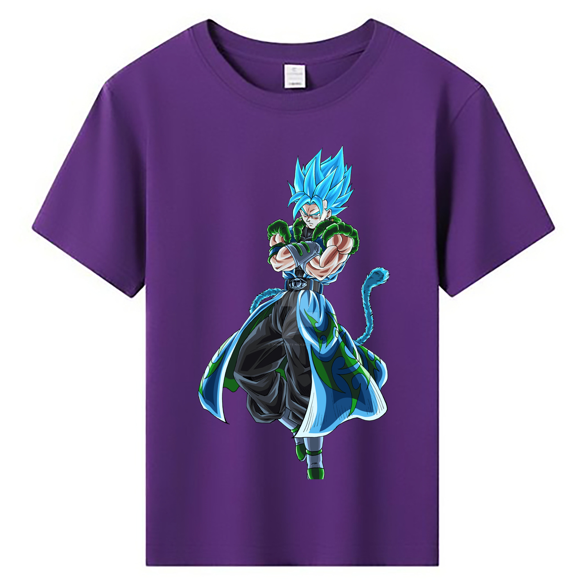 （画像用） ドラゴンボール ベジット DRAGON BALL Vegetto 綿100％キッズTシャツ（フロントプリント）