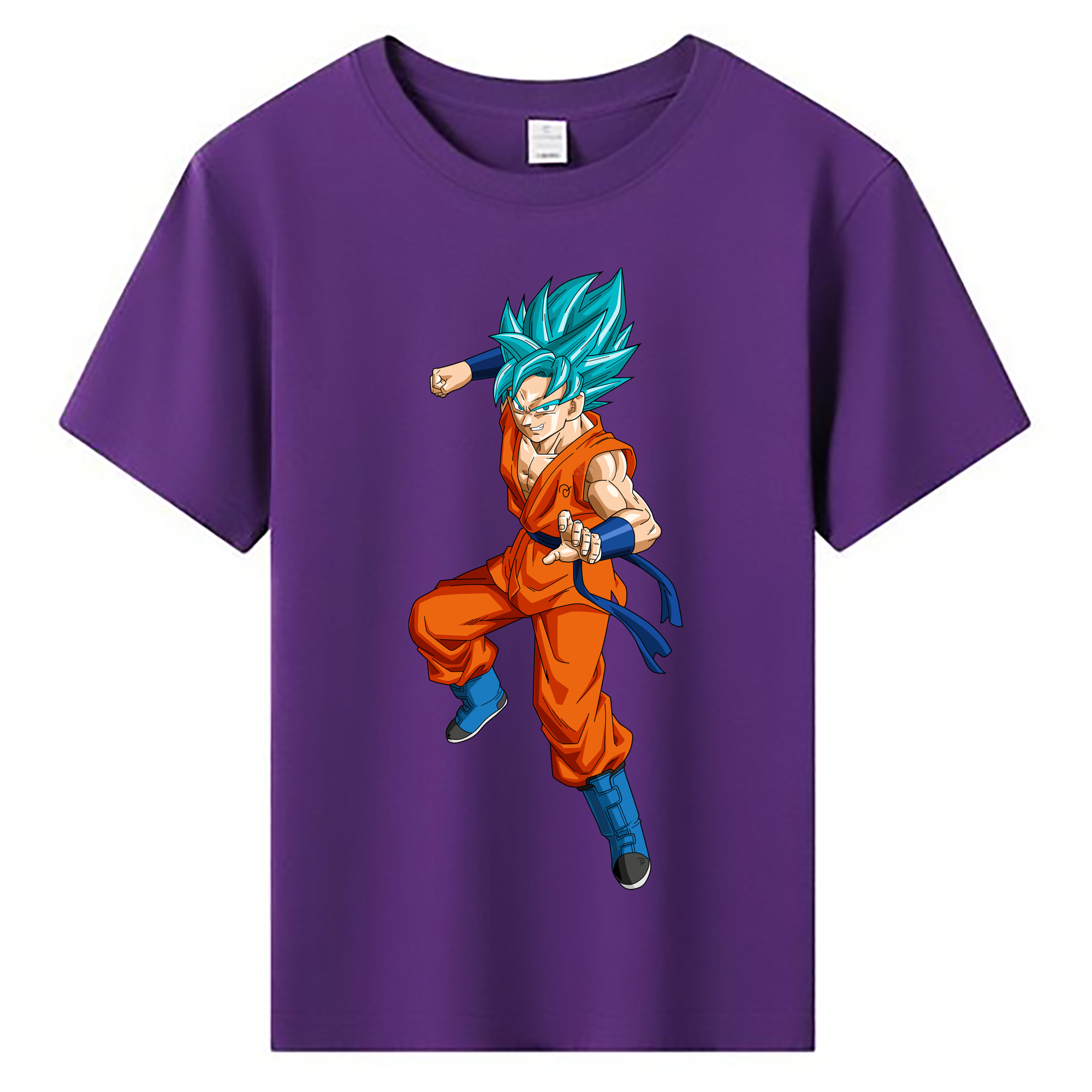 （画像用） ドラゴンボール ベジット DRAGON BALL Vegetto 綿100％キッズTシャツ（フロントプリント）
