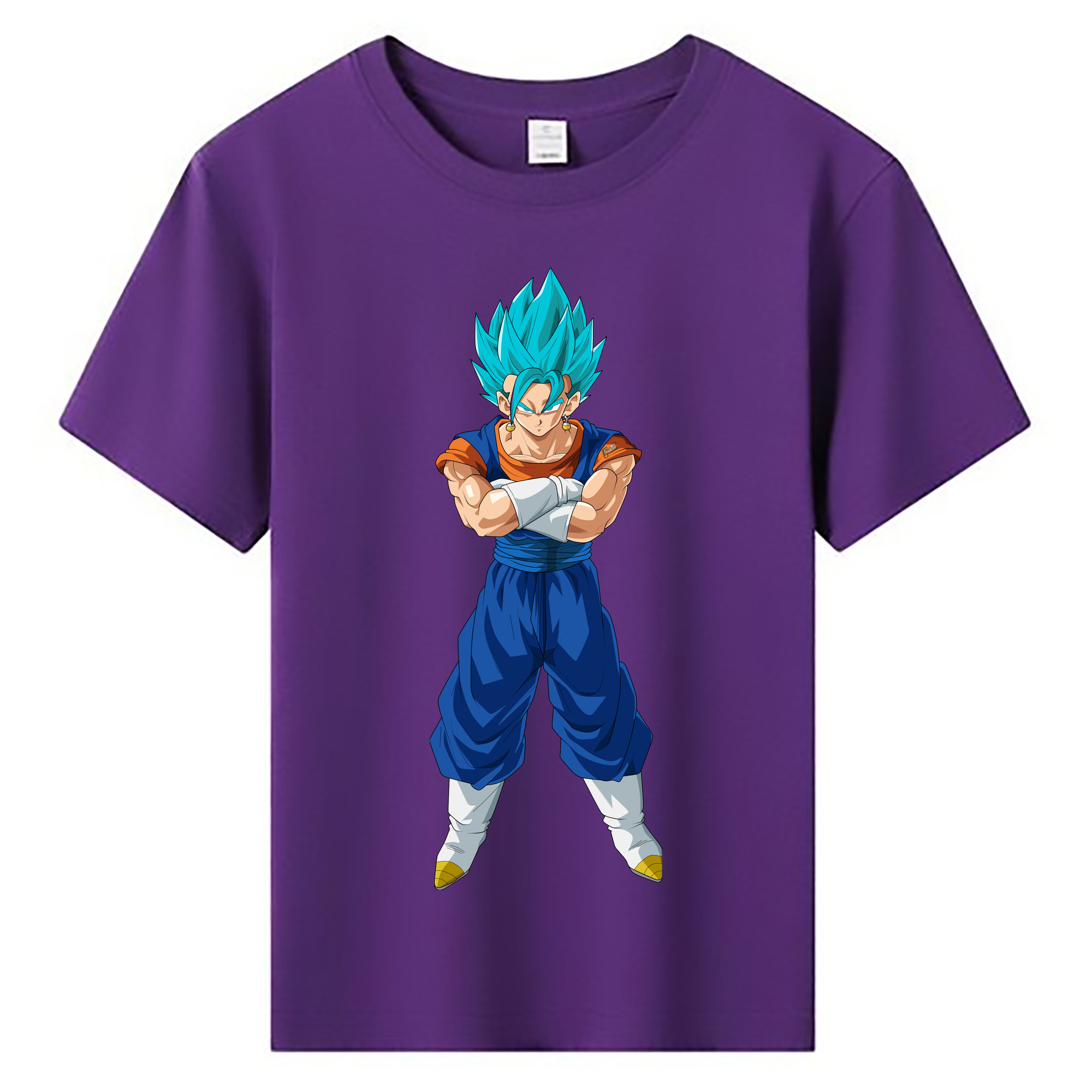 （画像用） ドラゴンボール ベジット DRAGON BALL Vegetto 綿100％キッズTシャツ（フロントプリント）
